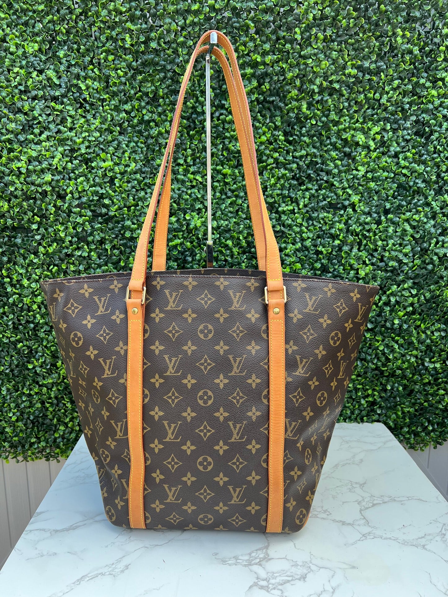 Authentic Preowned LV Monogram Sac Shopping Tote