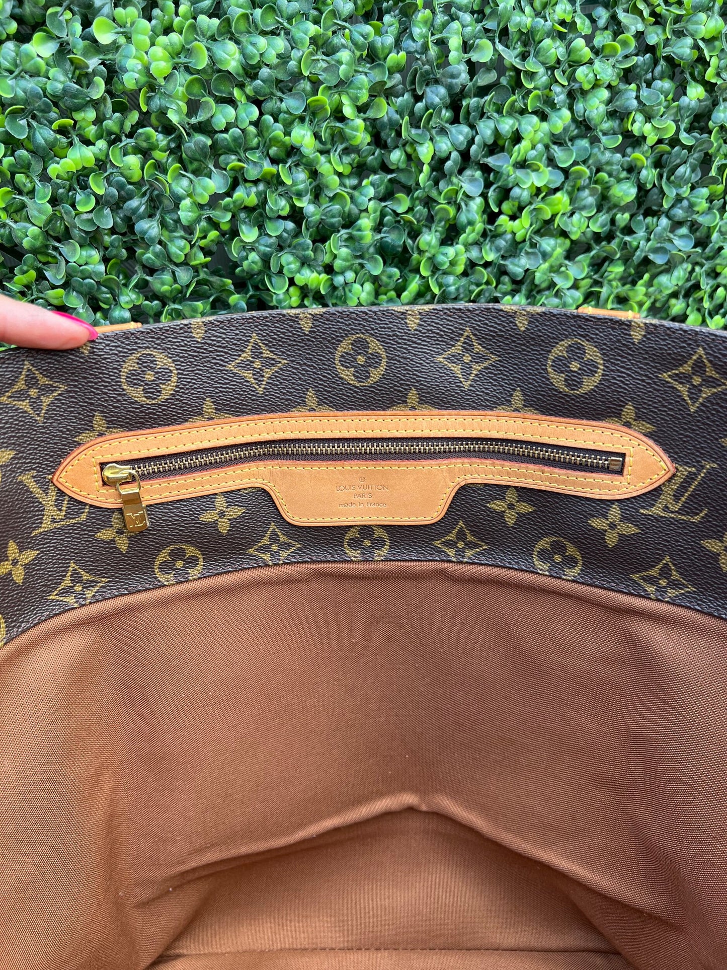 Authentic Preowned LV Monogram Sac Shopping Tote