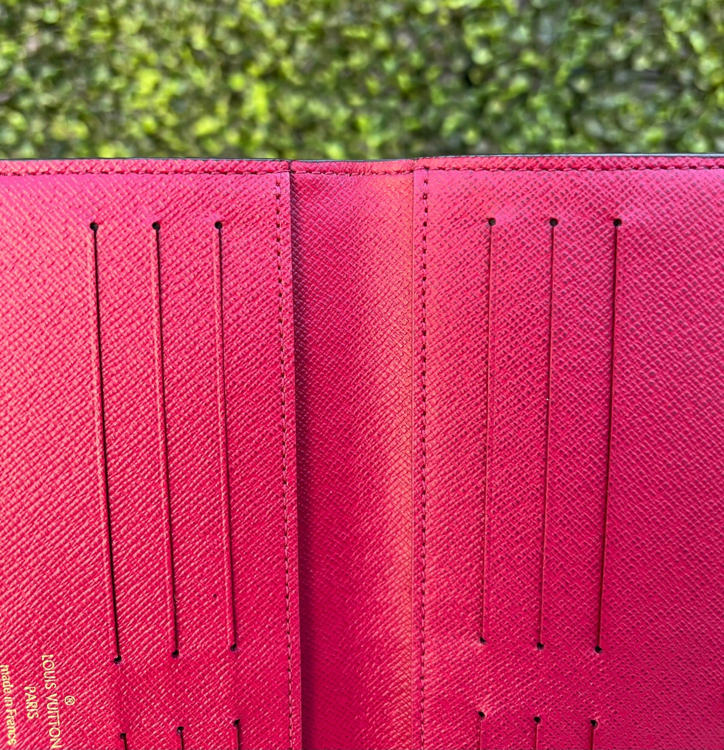 Authentic Preowned Louis Vuitton Adele Monogram Canvas Wallet Fuchsia