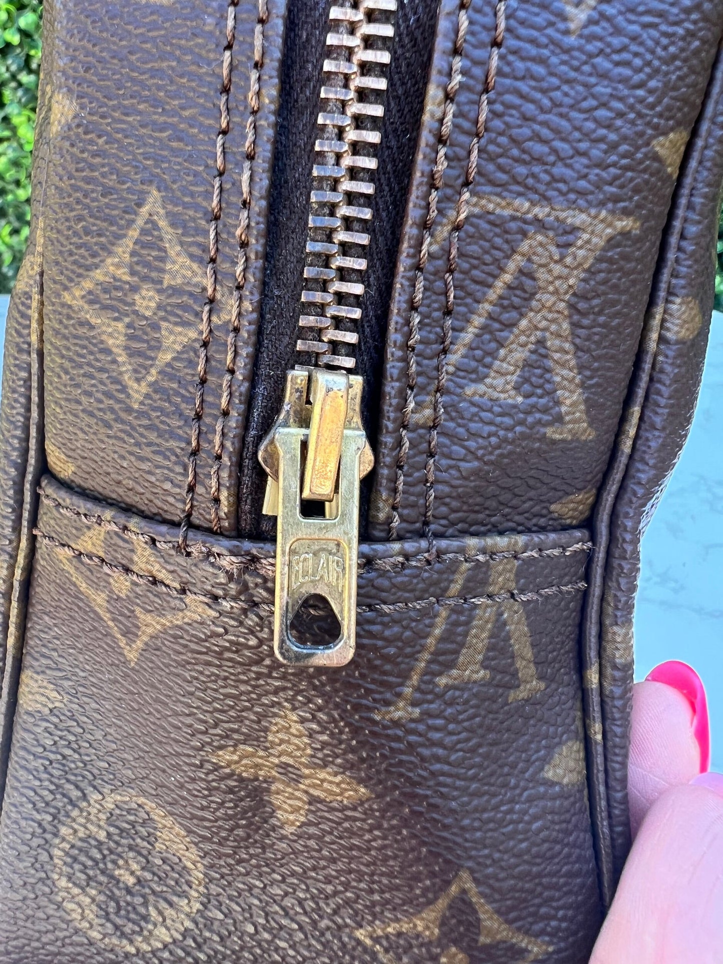 Authentic Preowned LV Monogram Trousse Toilette 28