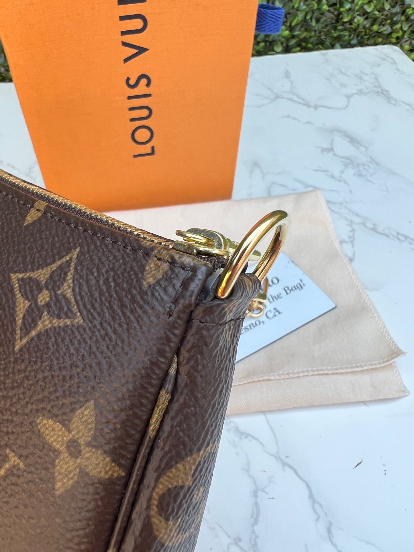 Authentic Preowned Louis Vuitton Monogram Canvas Mini Pochette Accessories