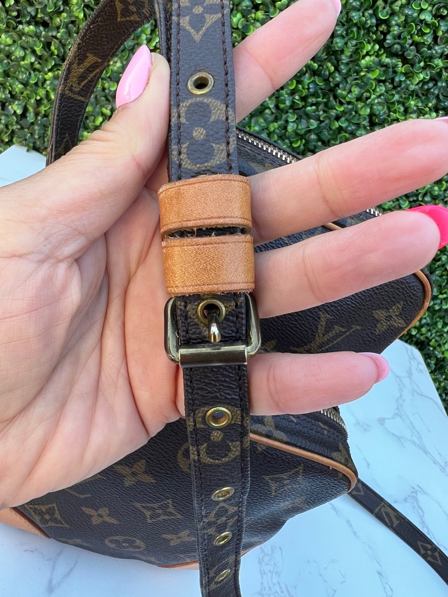 Authentic LV Monogram Amazone Crossbody Bag