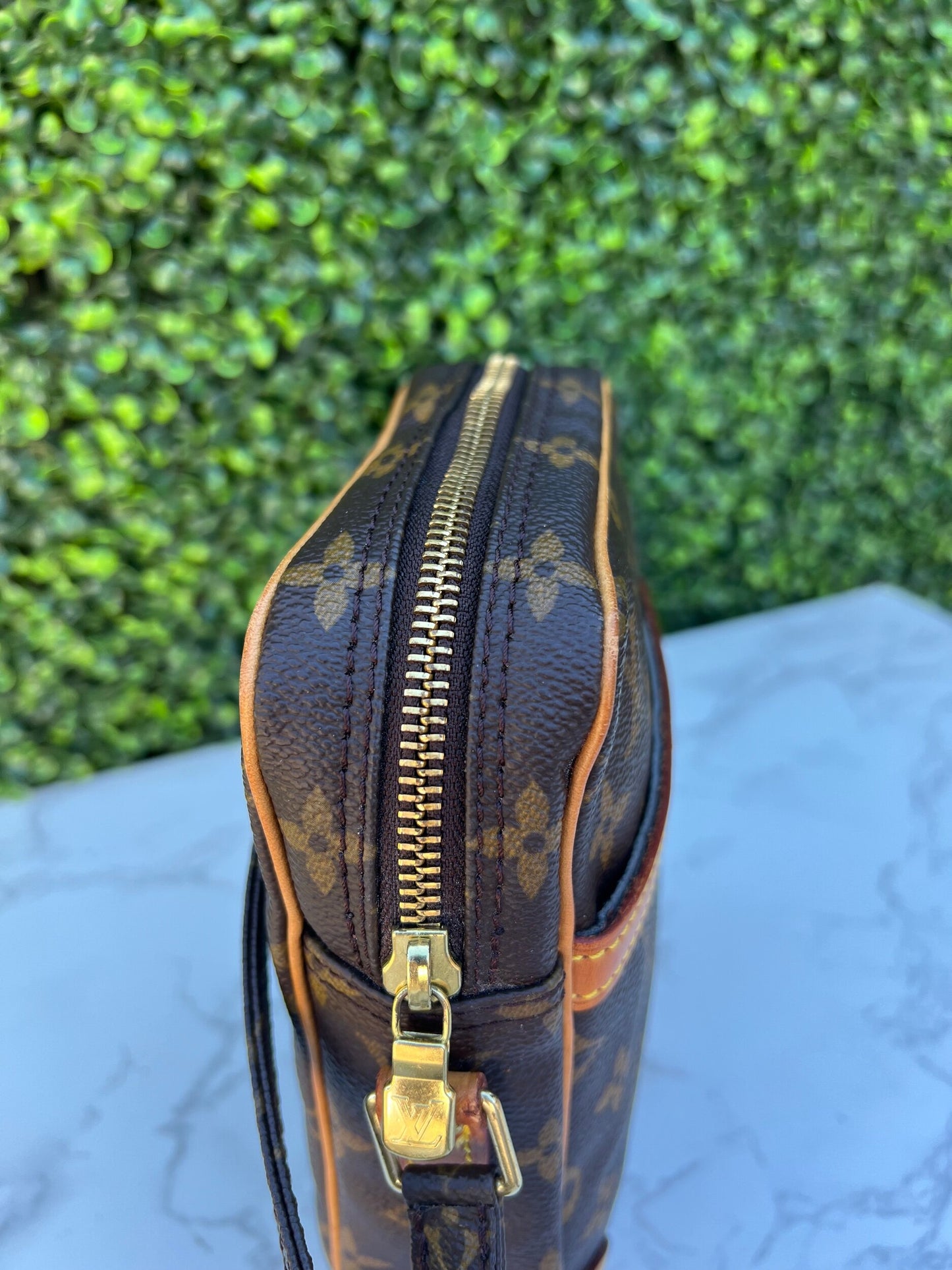 Authentic Preowned LV Danube PM Monogram Crossbody Bag