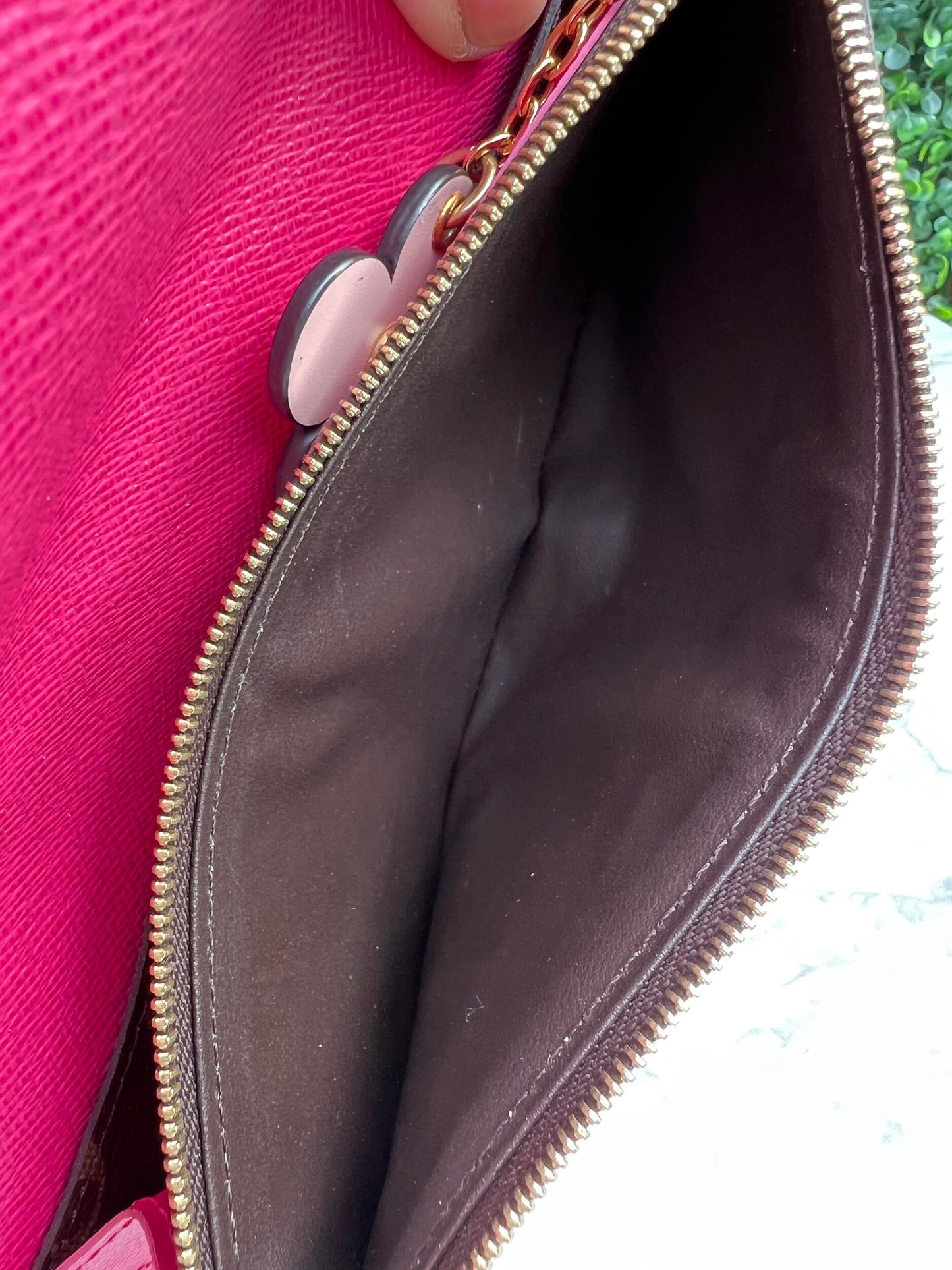 Emilie Blooming Flowers Wallet Rose Ballerine