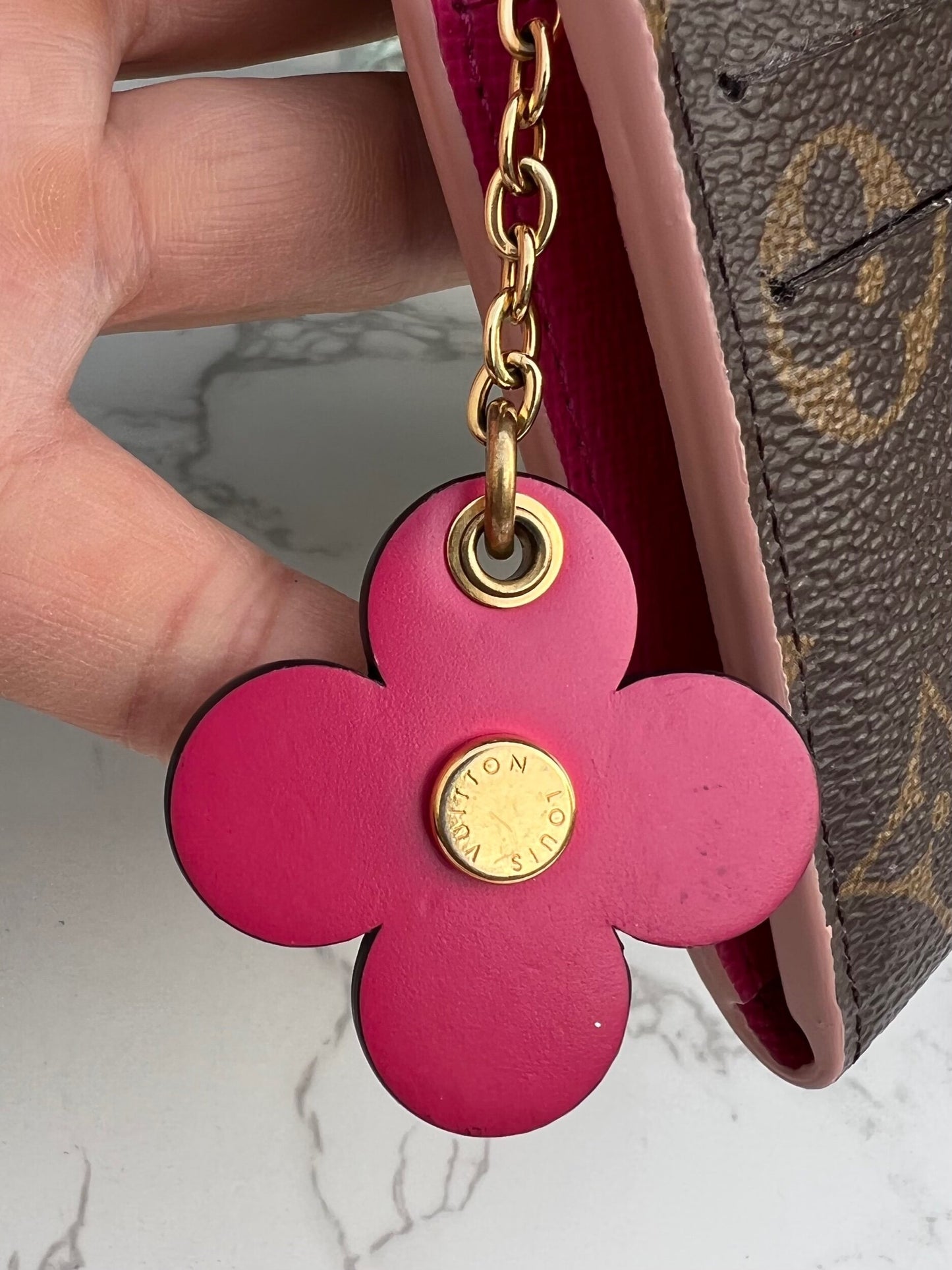 Emilie Blooming Flowers Wallet Rose Ballerine