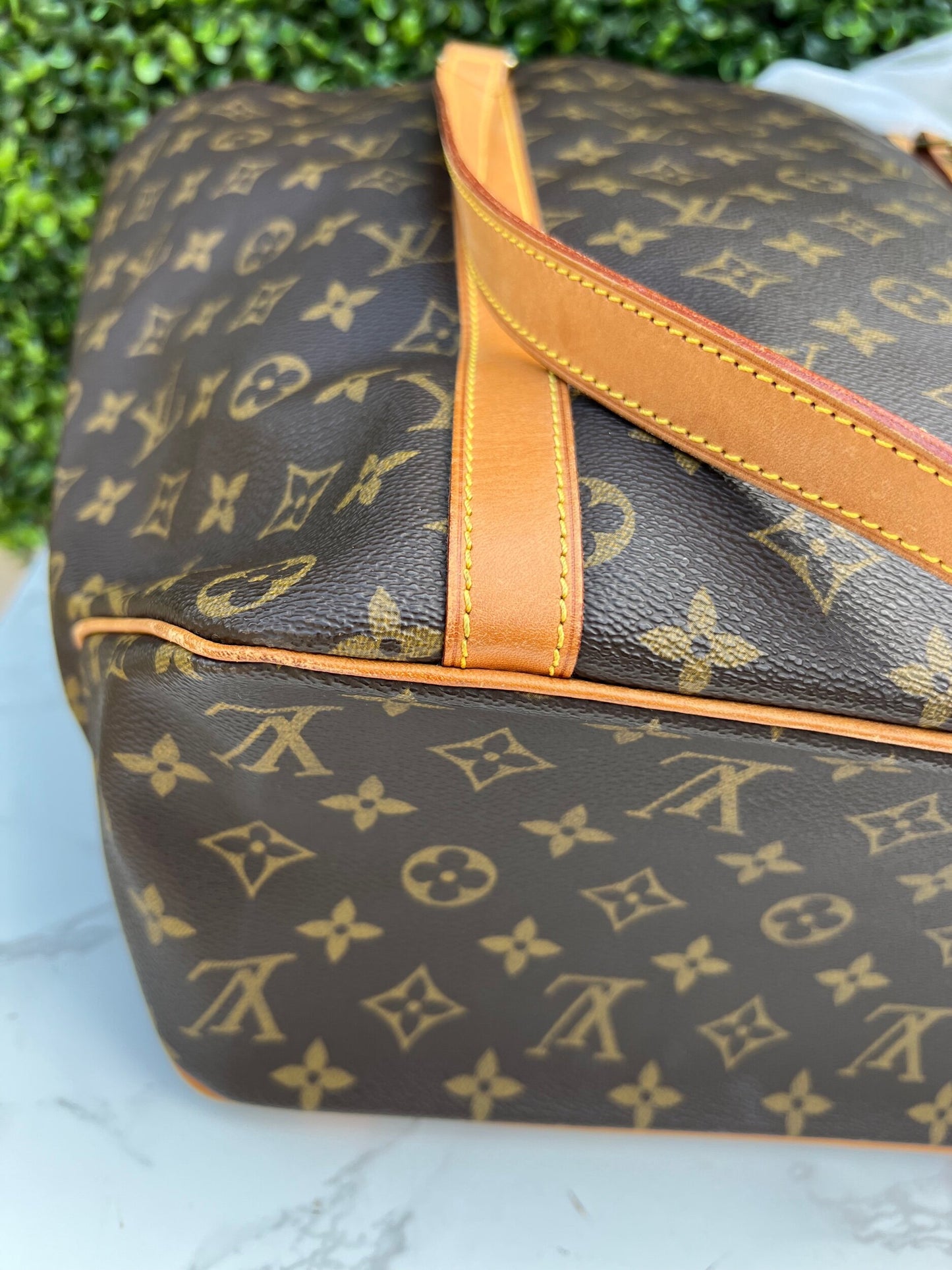 Authentic Preowned LV Monogram Sac Shopping Tote