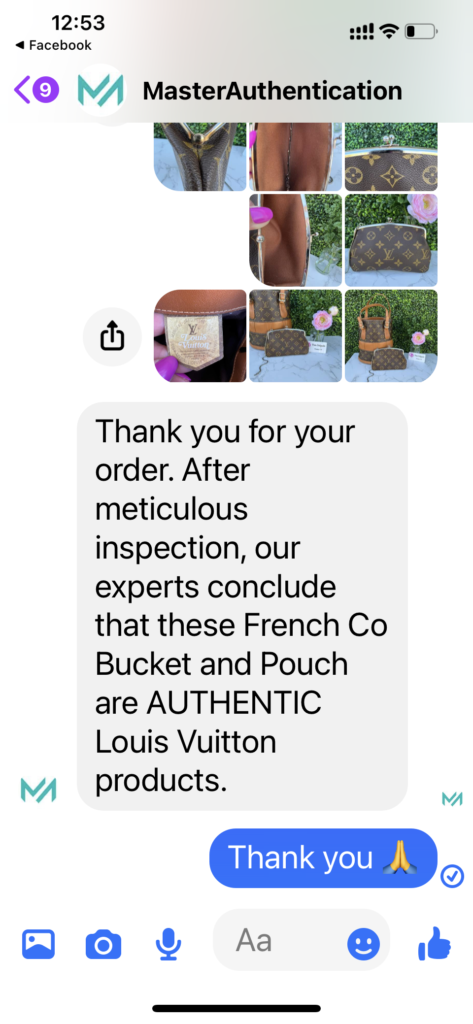 French Company Bucket Bag