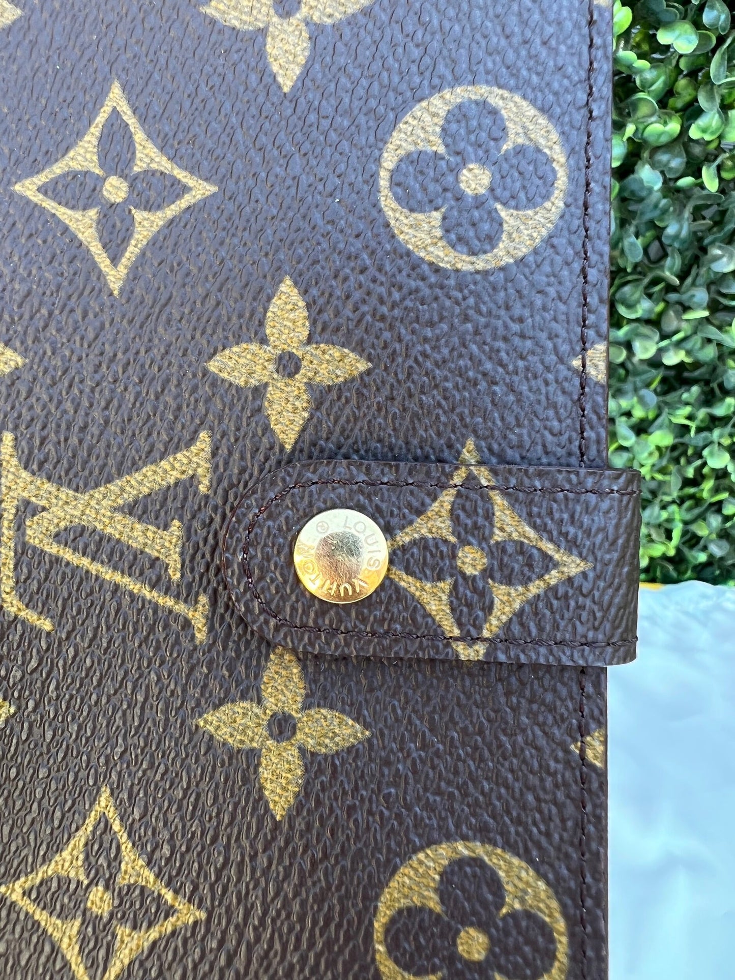 Authentic Preowned Louis Vuitton French Kisslock Monogram Canvas Wallet
