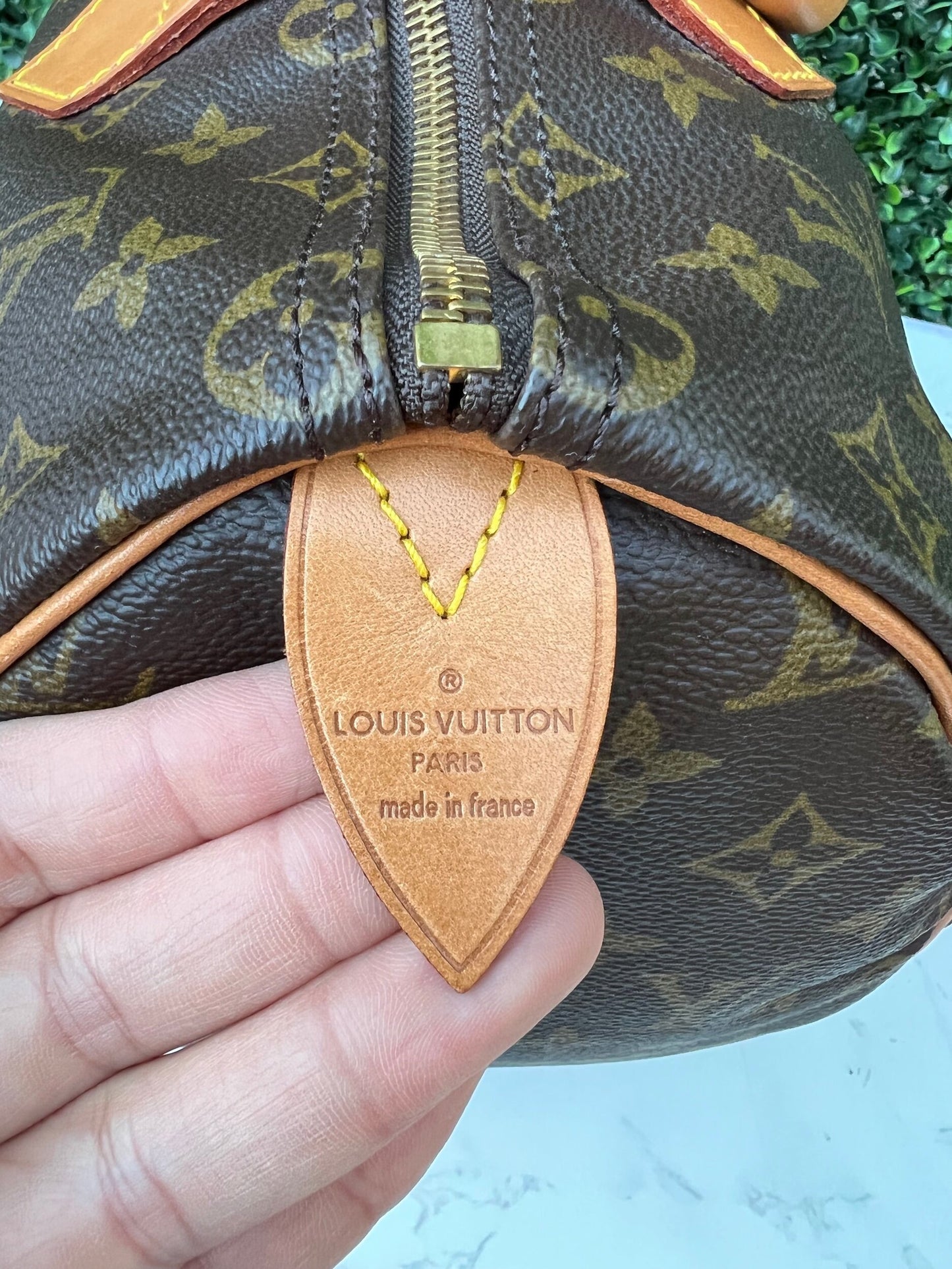 Vintage Speedy 35 Monogram Canvas