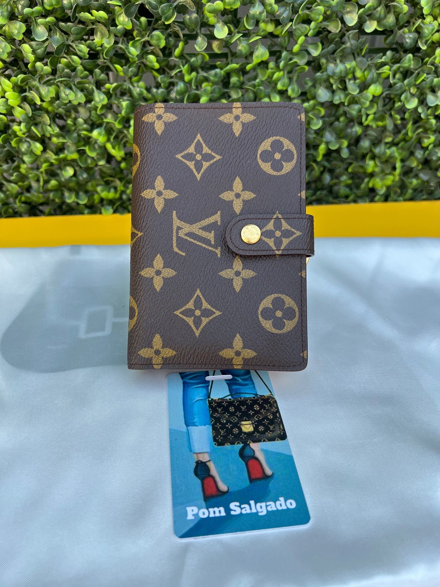 Authentic Preowned Louis Vuitton French Kisslock Monogram Canvas Wallet