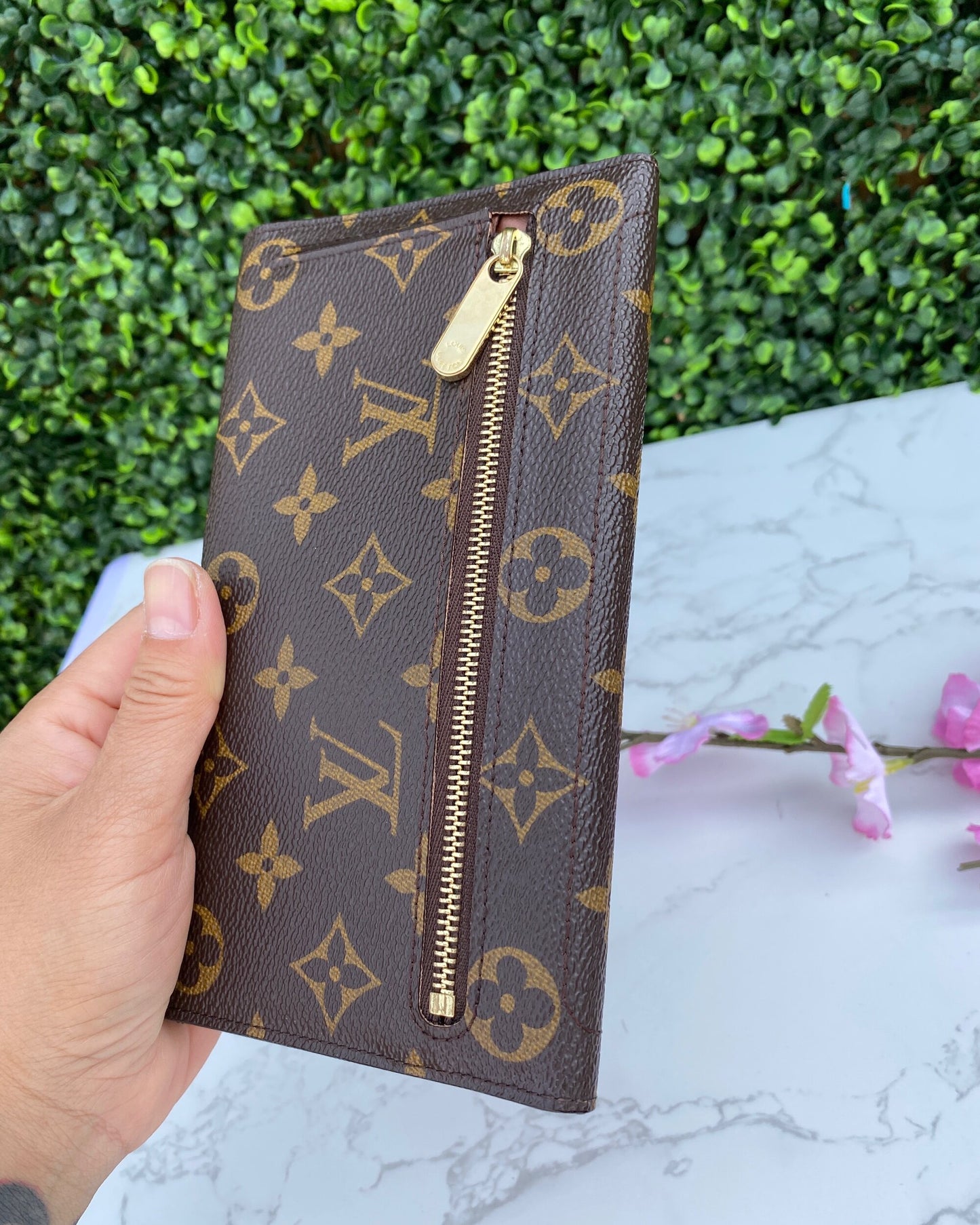 Eugenie Monogram Canvas Wallet
