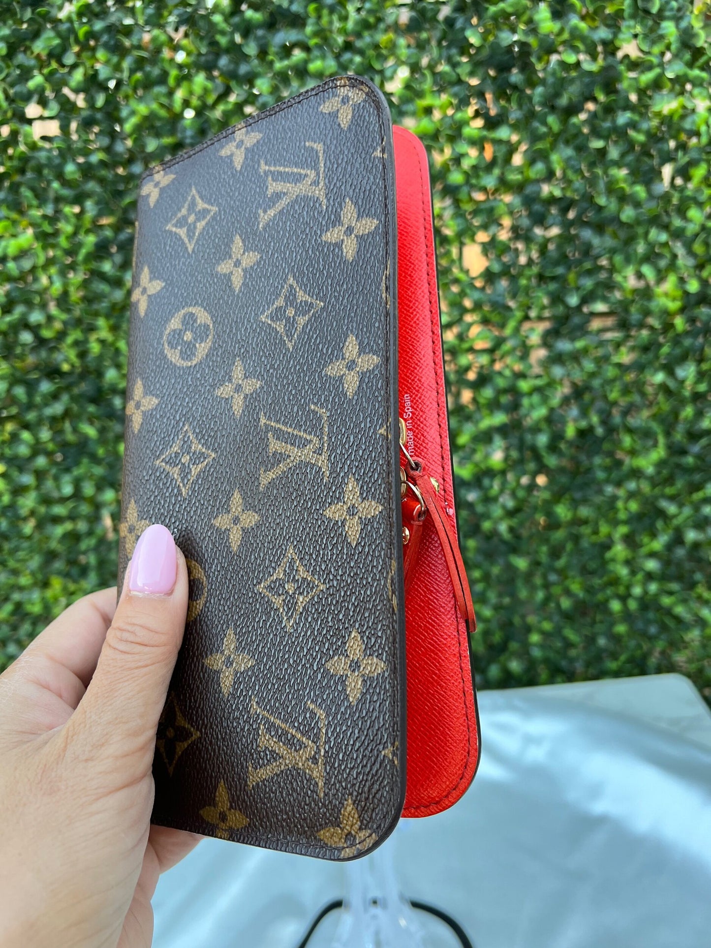 Authentic Preowned Louis Vuitton Insolite Monogram Canvas Wallet Red