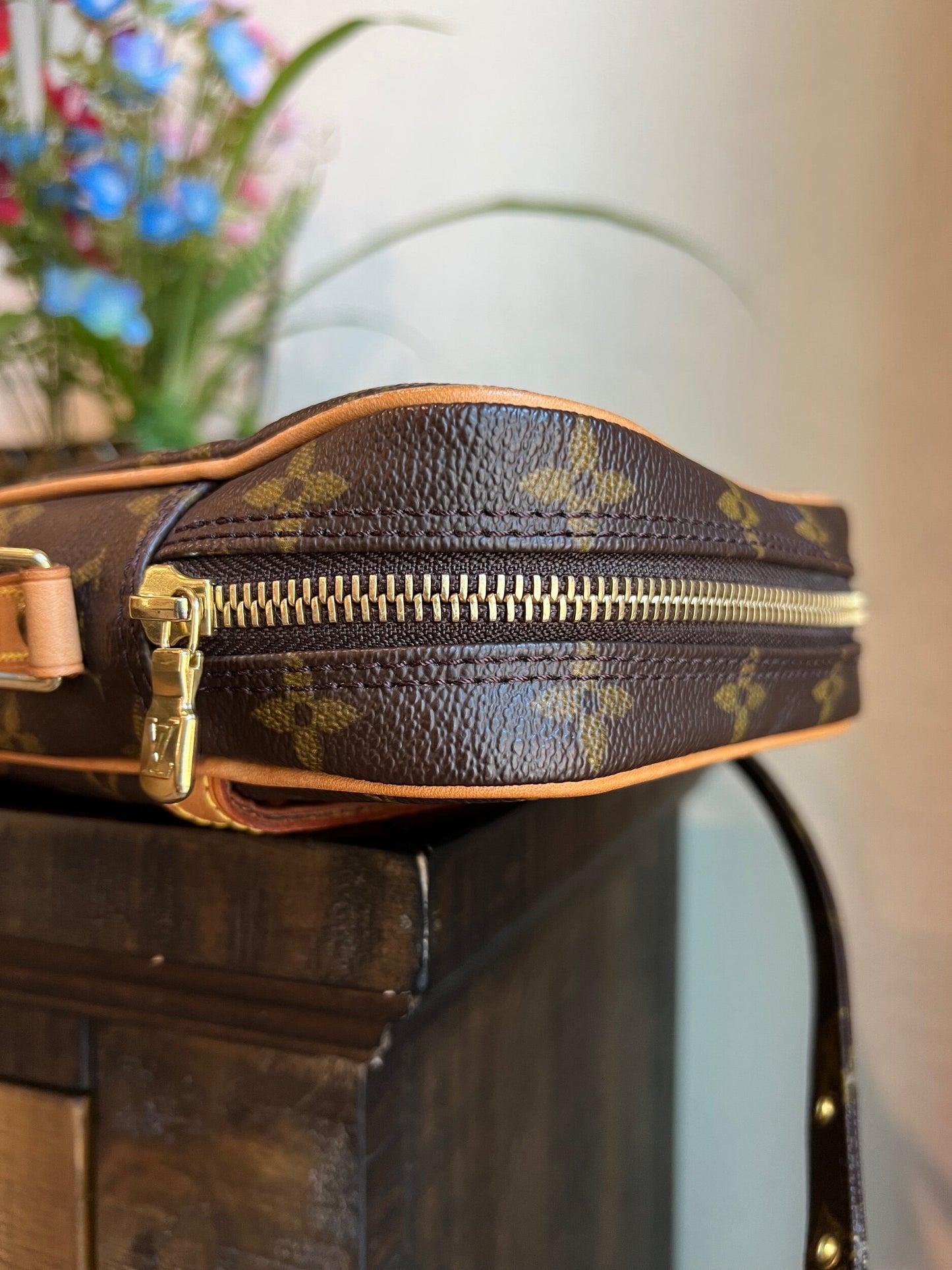Danube PM Monogram Crossbody Bag