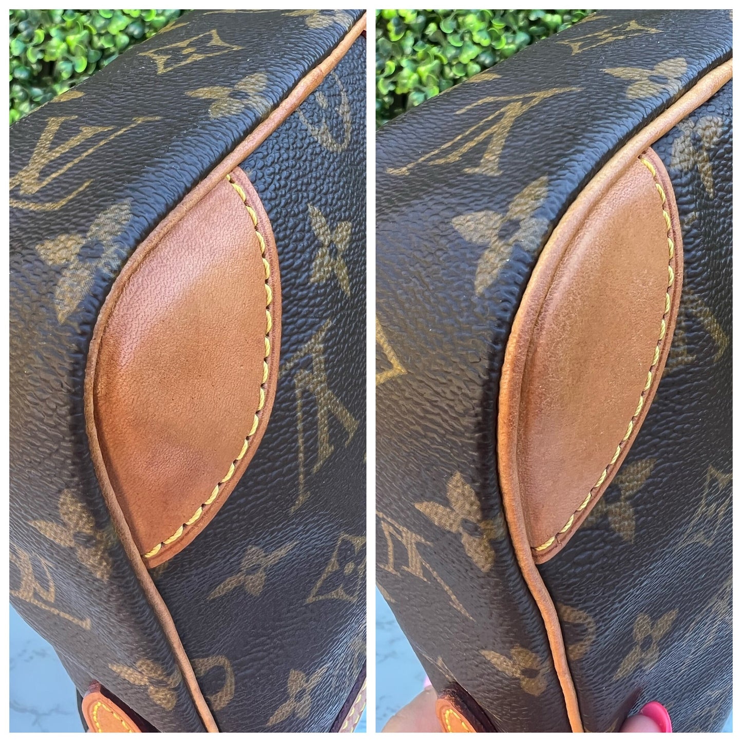 Authentic Preowned LV Danube PM Monogram Crossbody Bag