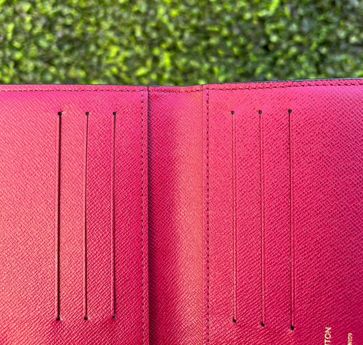 Authentic Preowned Louis Vuitton Adele Monogram Canvas Wallet Fuchsia