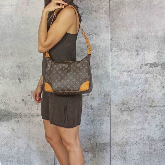 Authentic Preowned LV Boulogne 30 Monogram Shoulder Bag