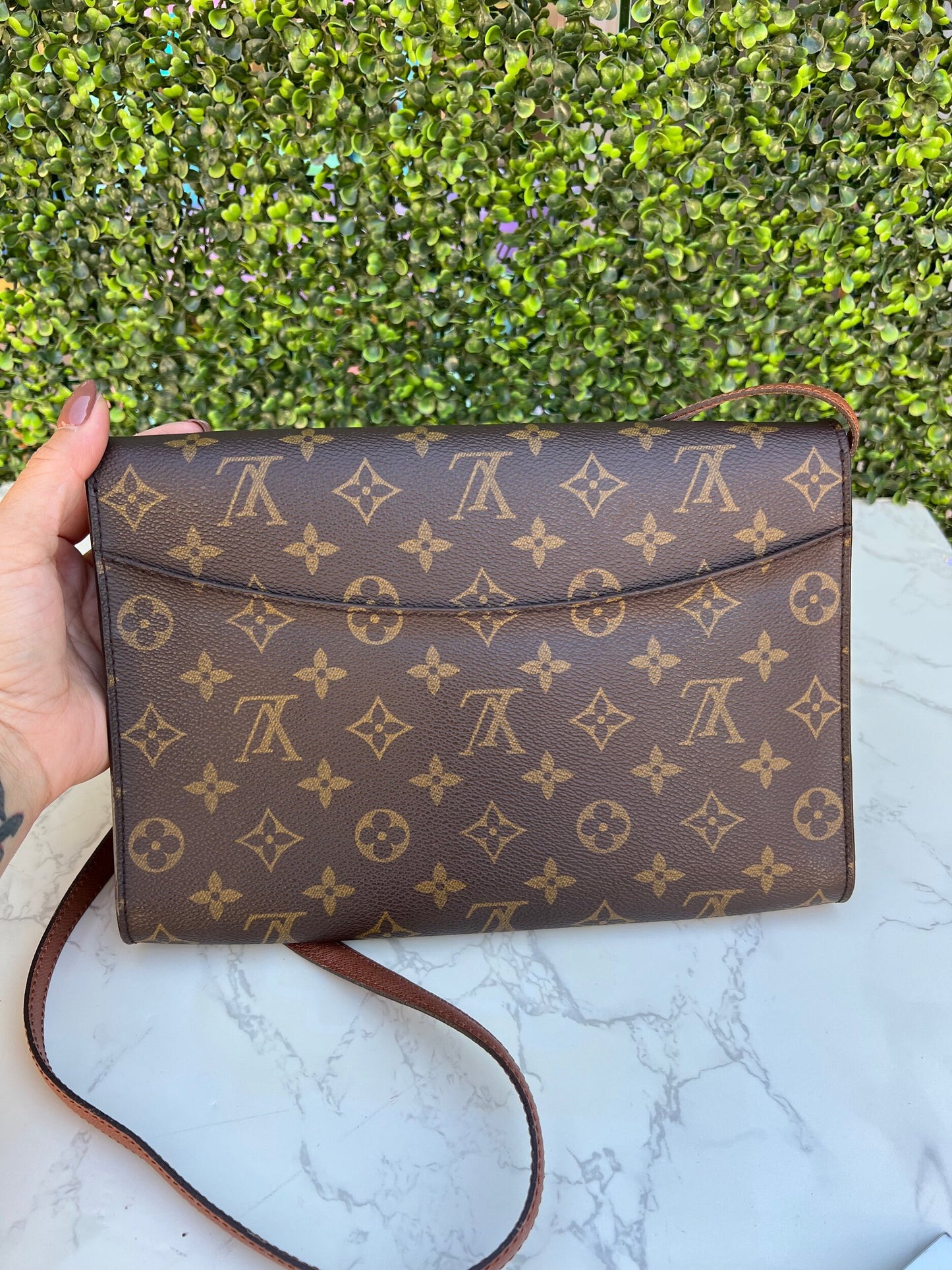 Authentic Preowned Pochette Bordeaux 27 Flap Bag