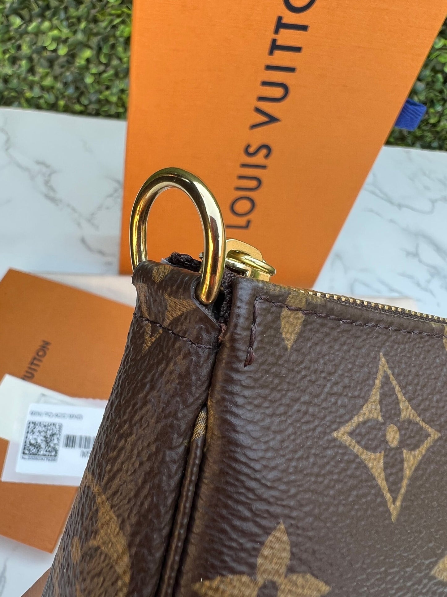 Authentic Preowned Louis Vuitton Monogram Canvas Mini Pochette Accessories