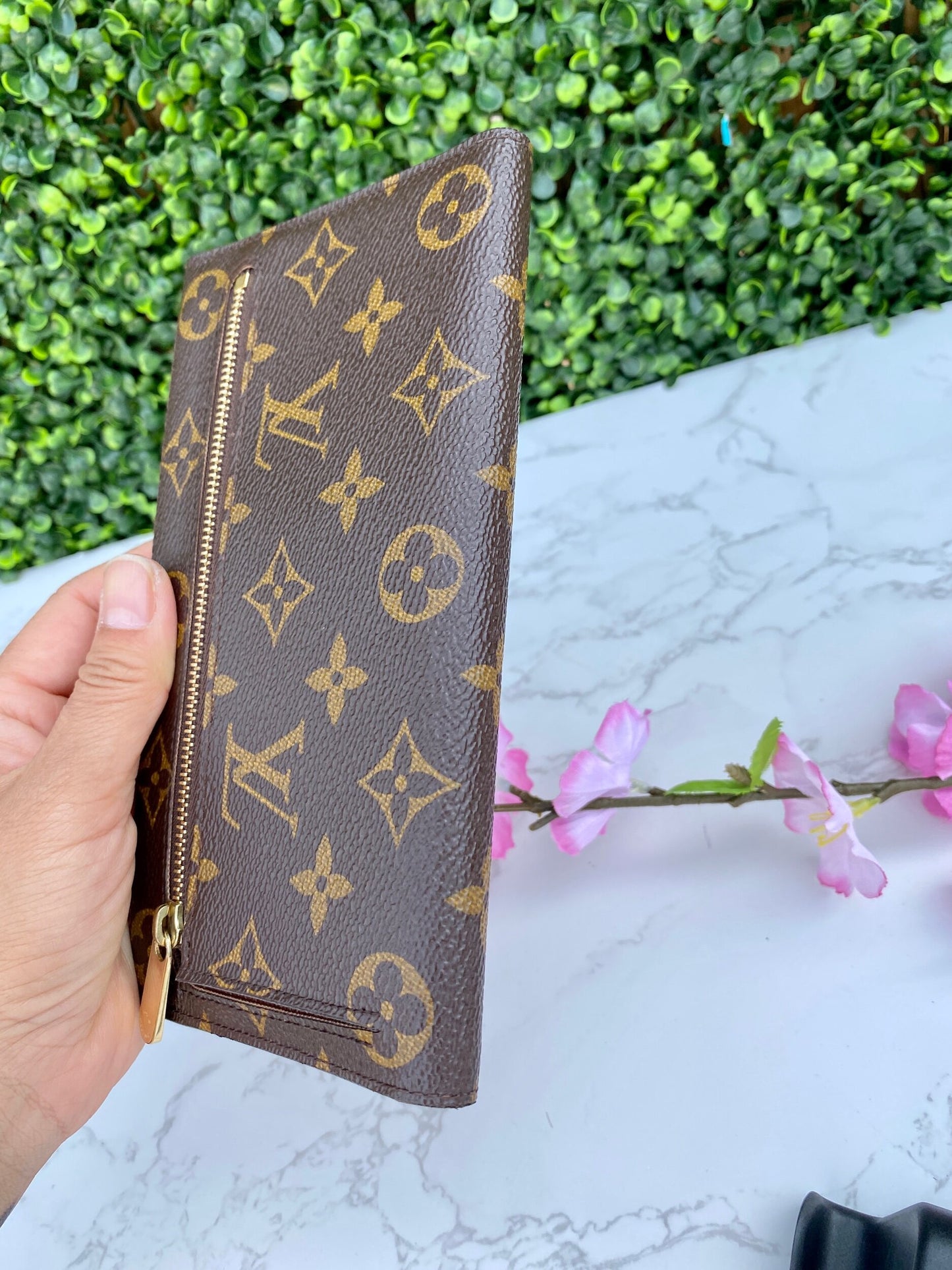 Eugenie Monogram Canvas Wallet