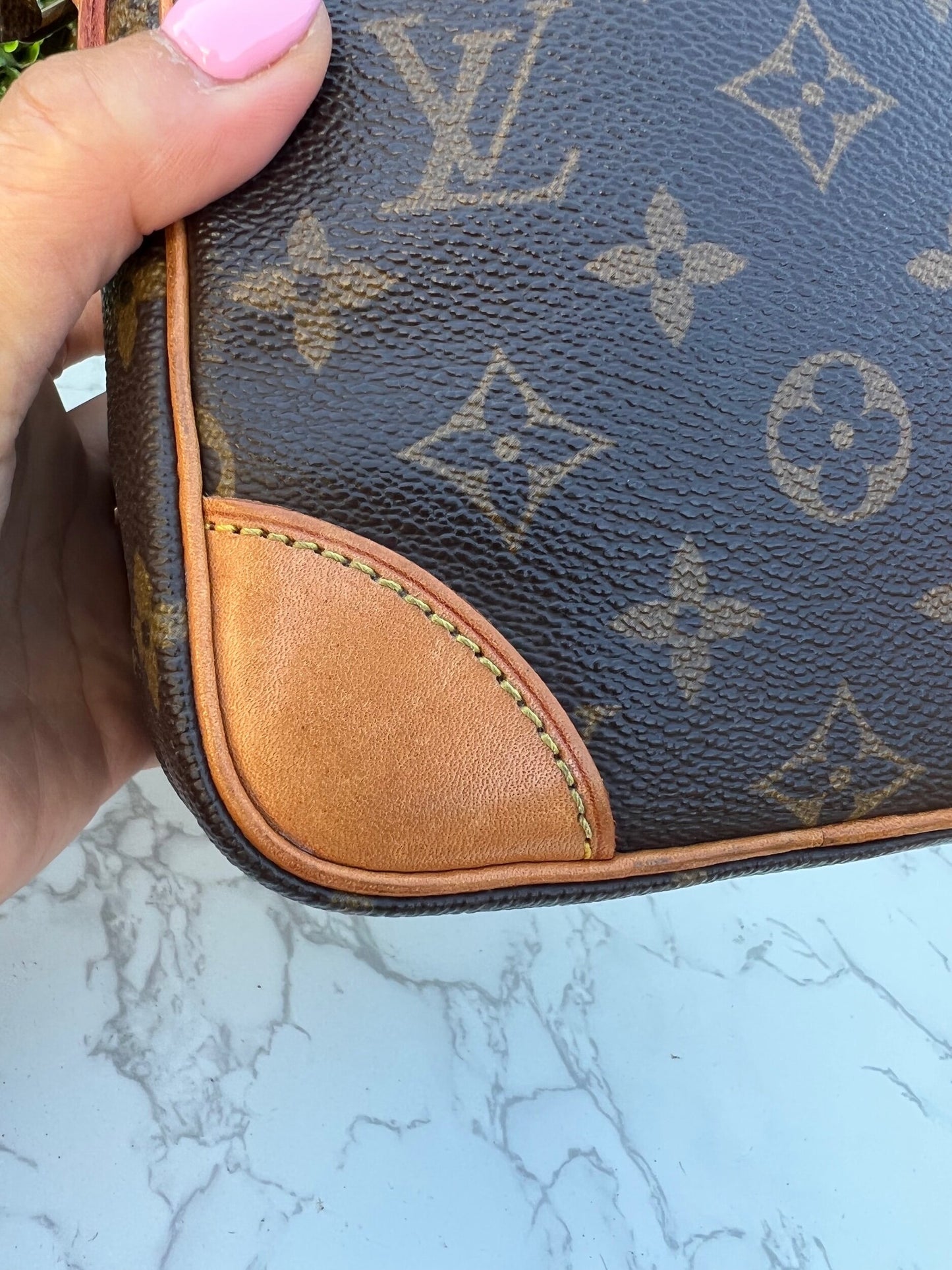 Authentic LV Monogram Amazone Crossbody Bag