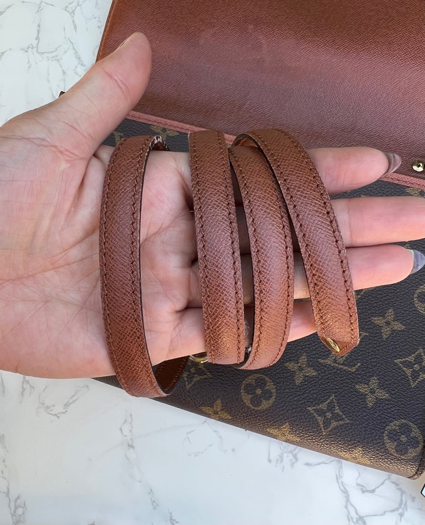 Authentic Preowned Pochette Bordeaux 27 Flap Bag