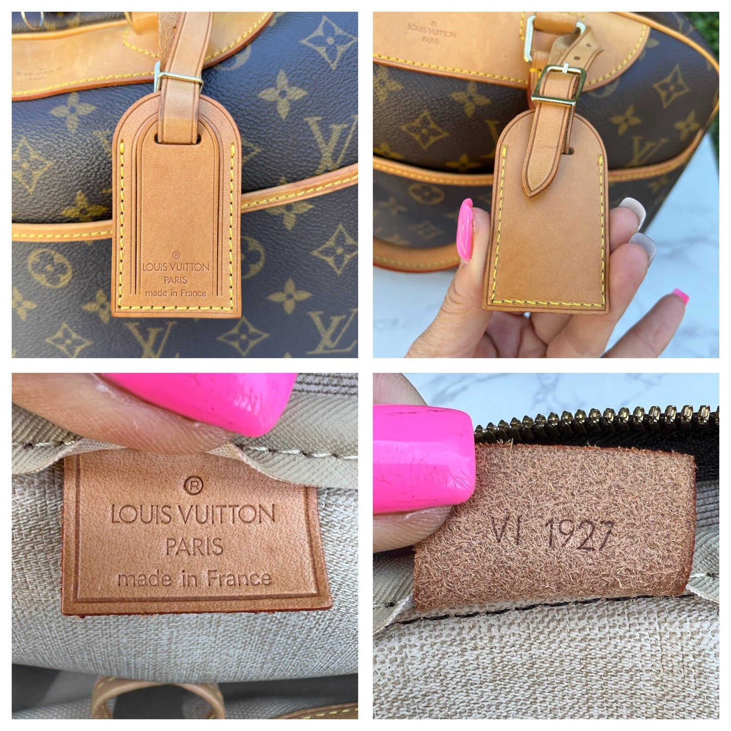 Authentic LV Deauville