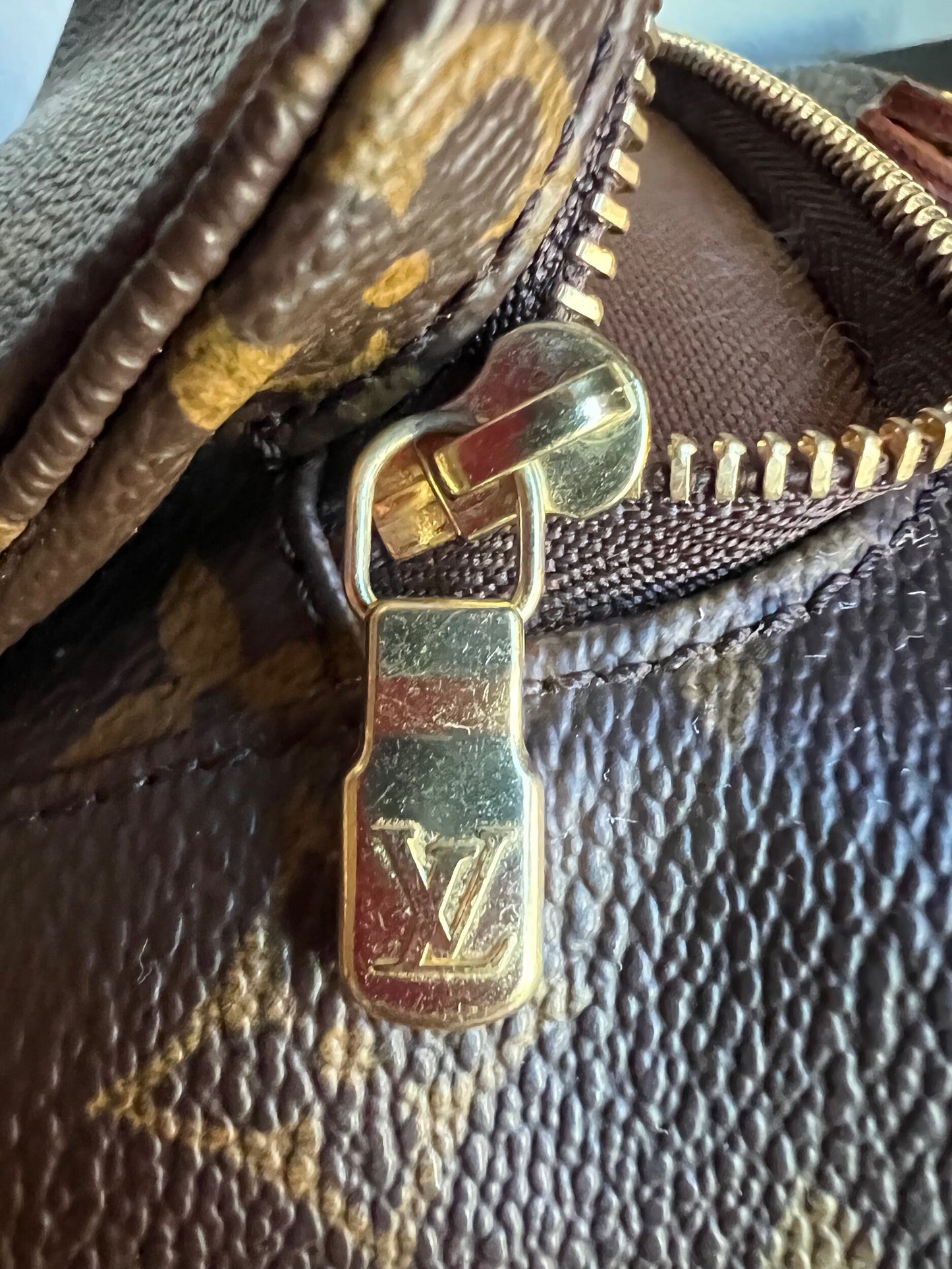 Montsouris PM aka Mini Monogram Canvas Backpack