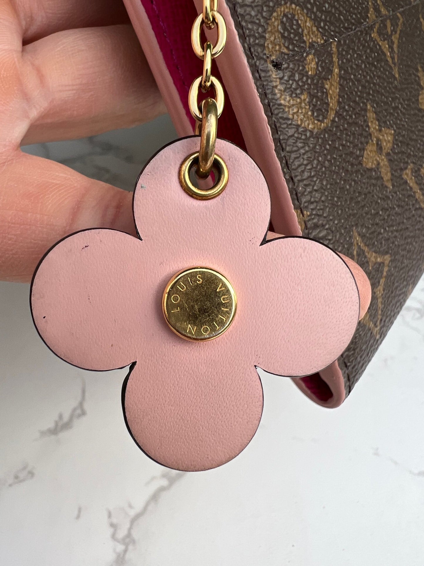 Emilie Blooming Flowers Wallet Rose Ballerine