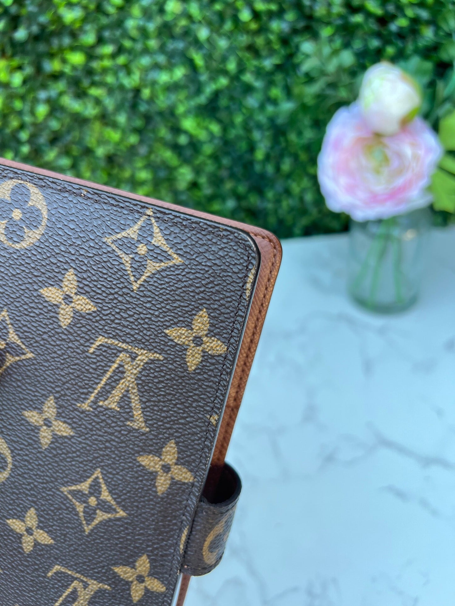 Authentic Preowned LV Monogram Agenda MM Medium