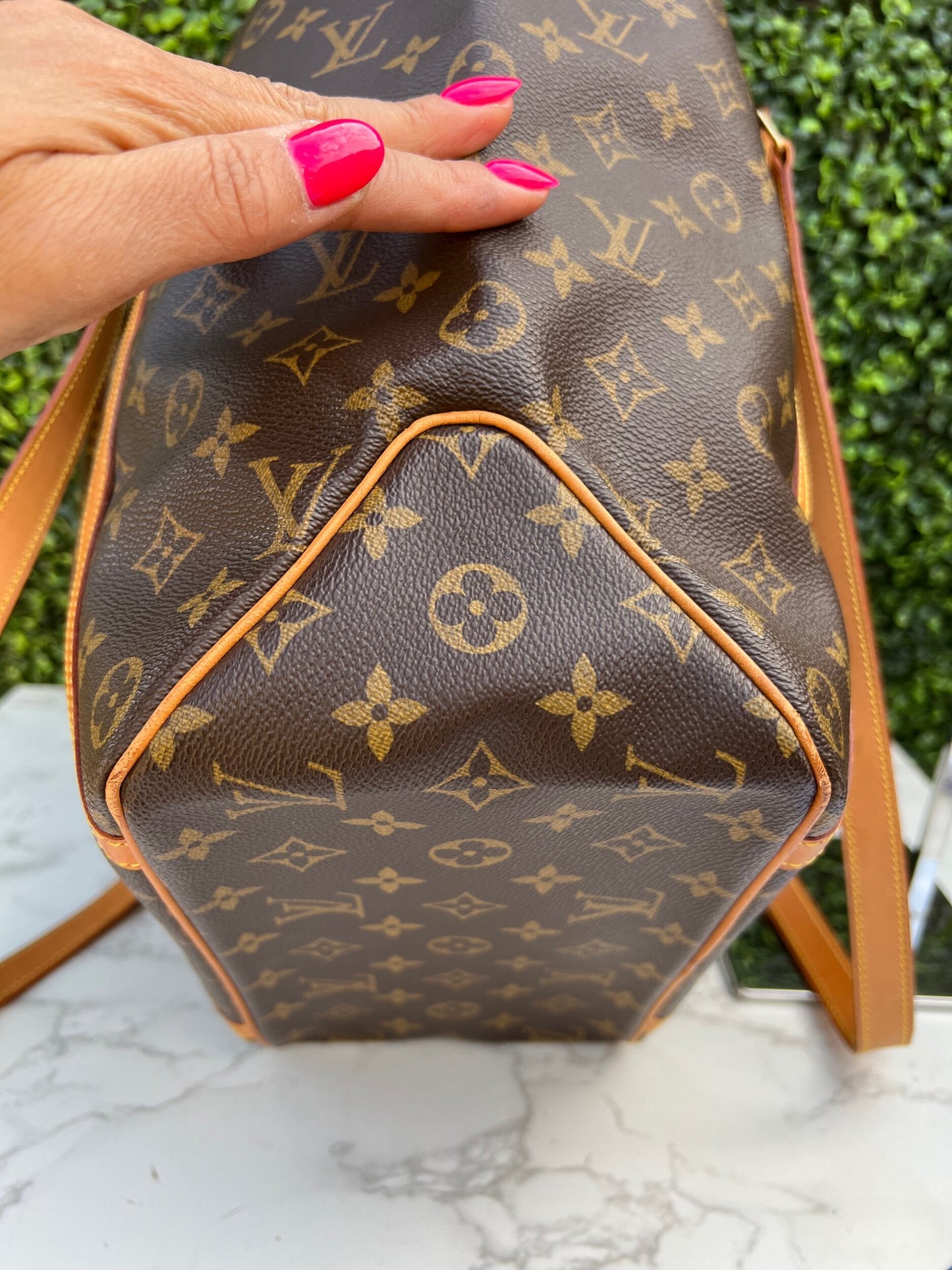 Authentic Preowned LV Monogram Sac Shopping Tote