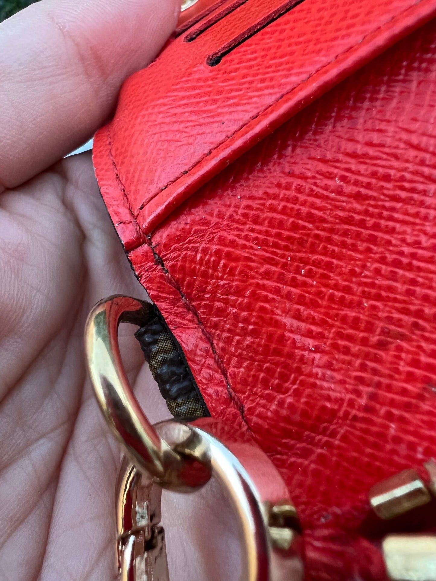 Authentic Preowned Louis Vuitton Insolite Monogram Canvas Wallet Red