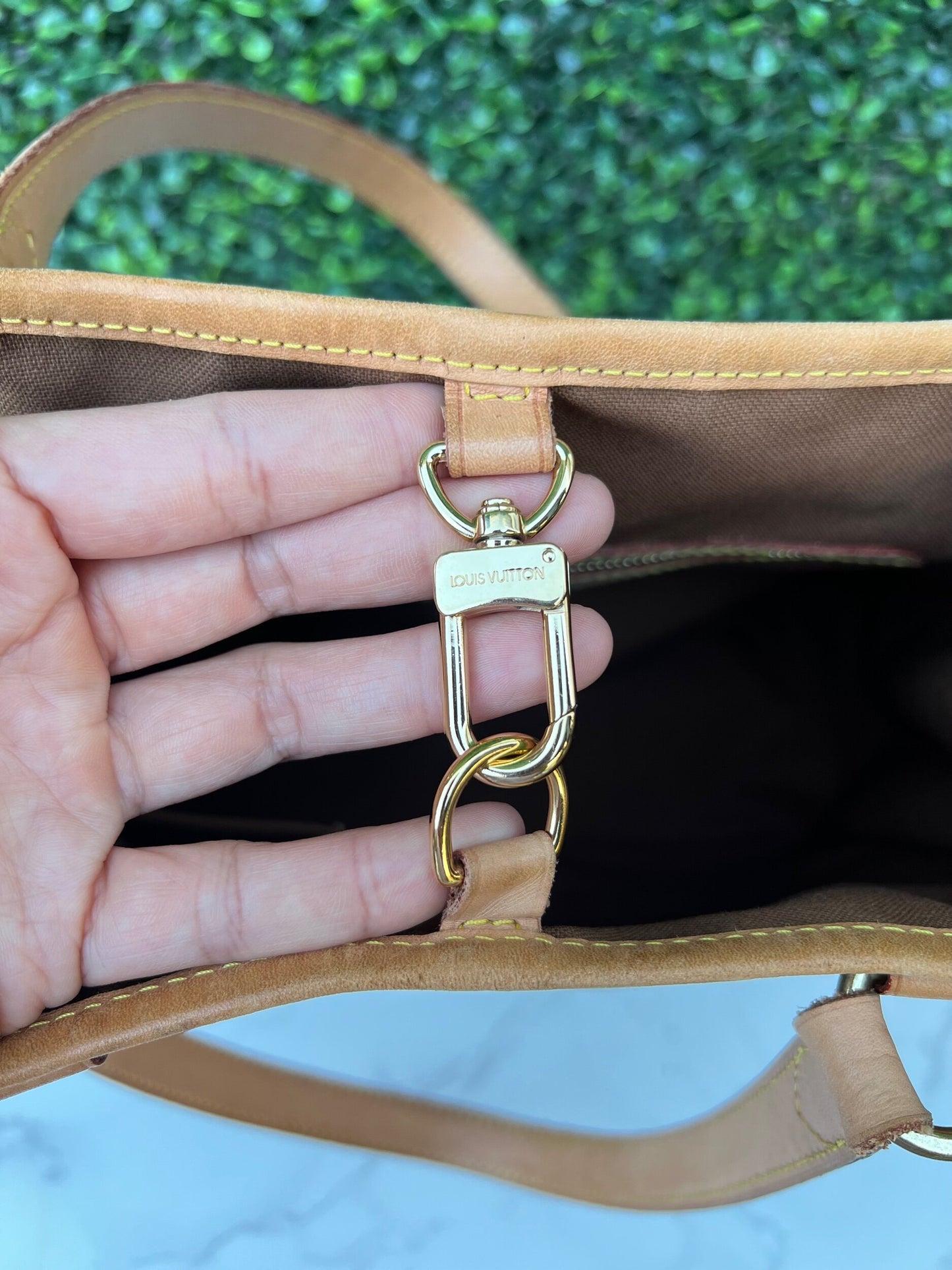 Batignolles Vertical Monogram Canvas Bag