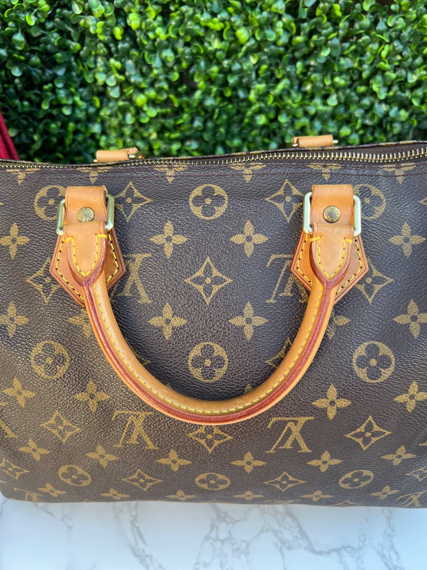 Classic Speedy 30 Monogram Canvas Bundle with Organizer and Luggage Tag