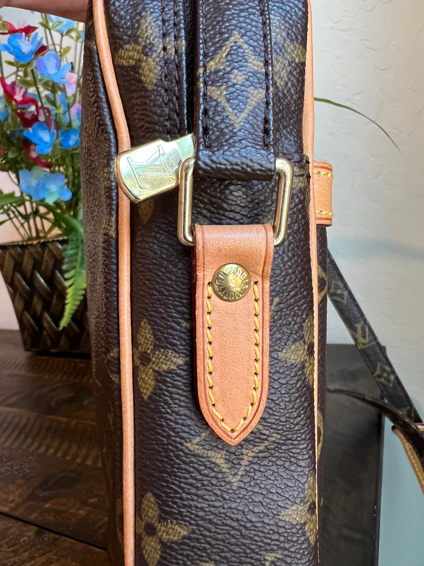 Danube PM Monogram Crossbody Bag