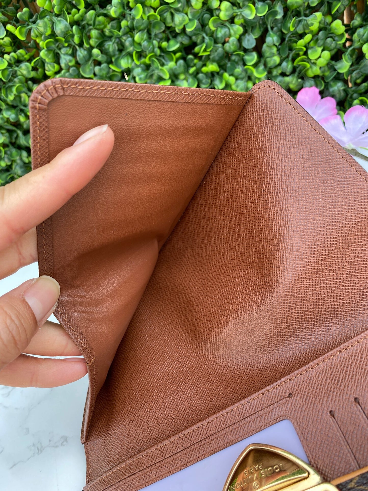 Eugenie Monogram Canvas Wallet