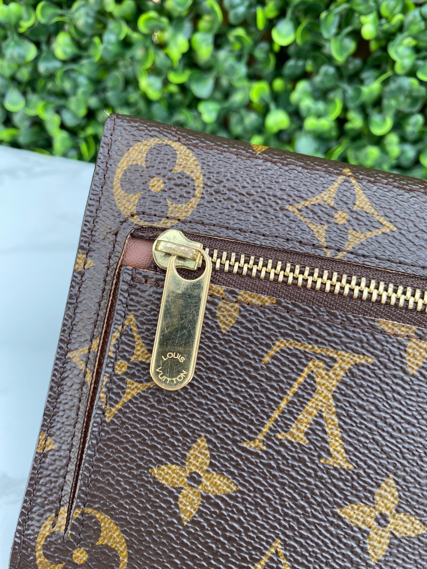 Eugenie Monogram Canvas Wallet
