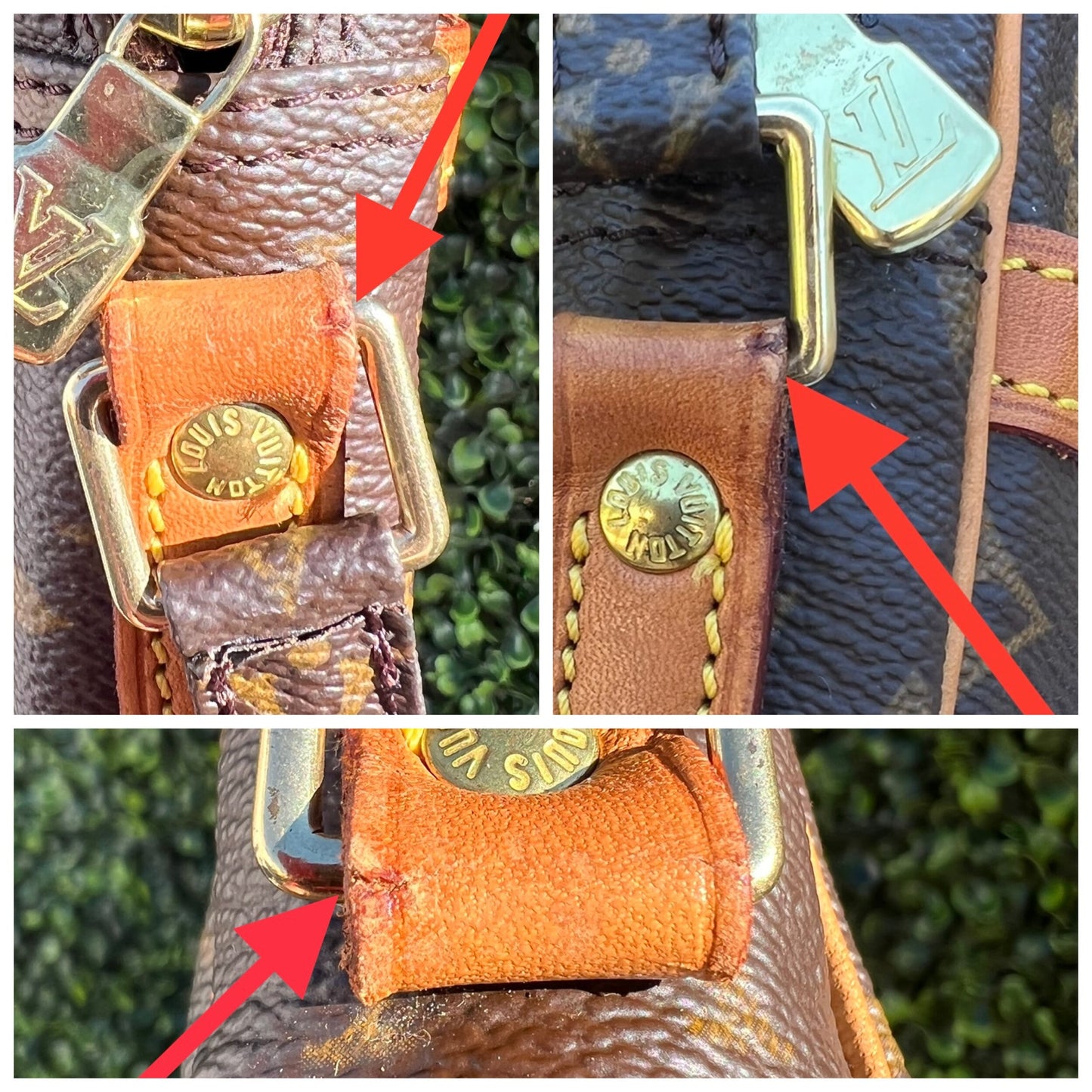 Authentic Preowned LV Danube PM Monogram Crossbody Bag