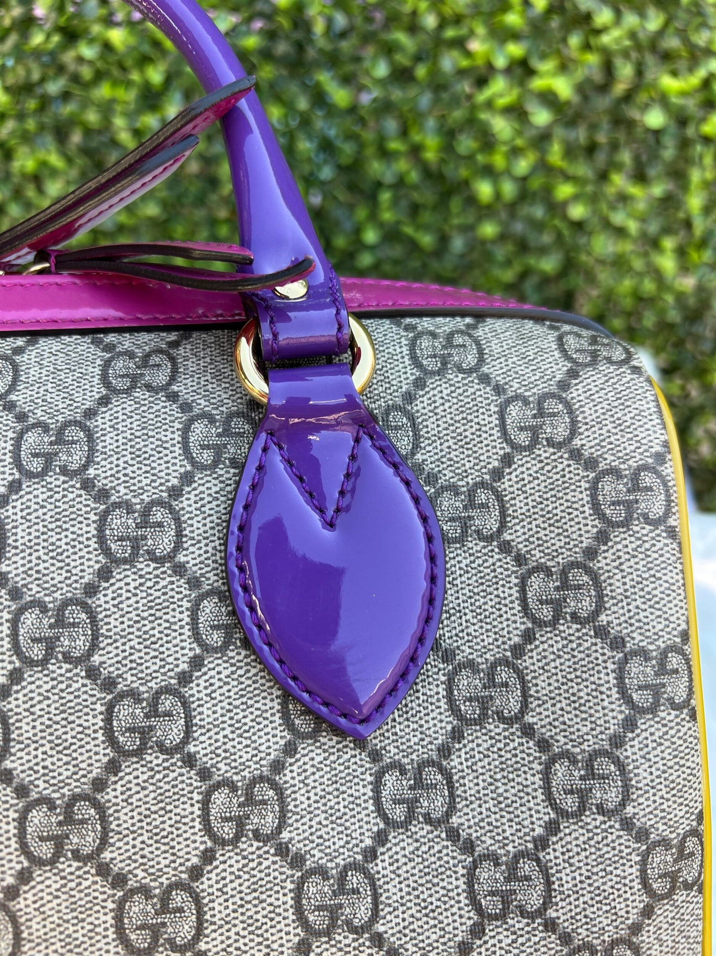 Authentic Preowned Limited Edition GG Supreme Small Boston Bag