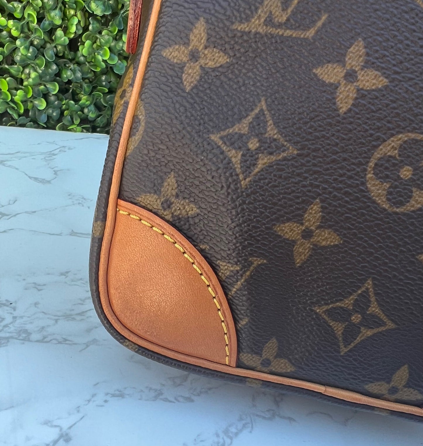 Authentic Preowned LV Danube PM Monogram Crossbody Bag