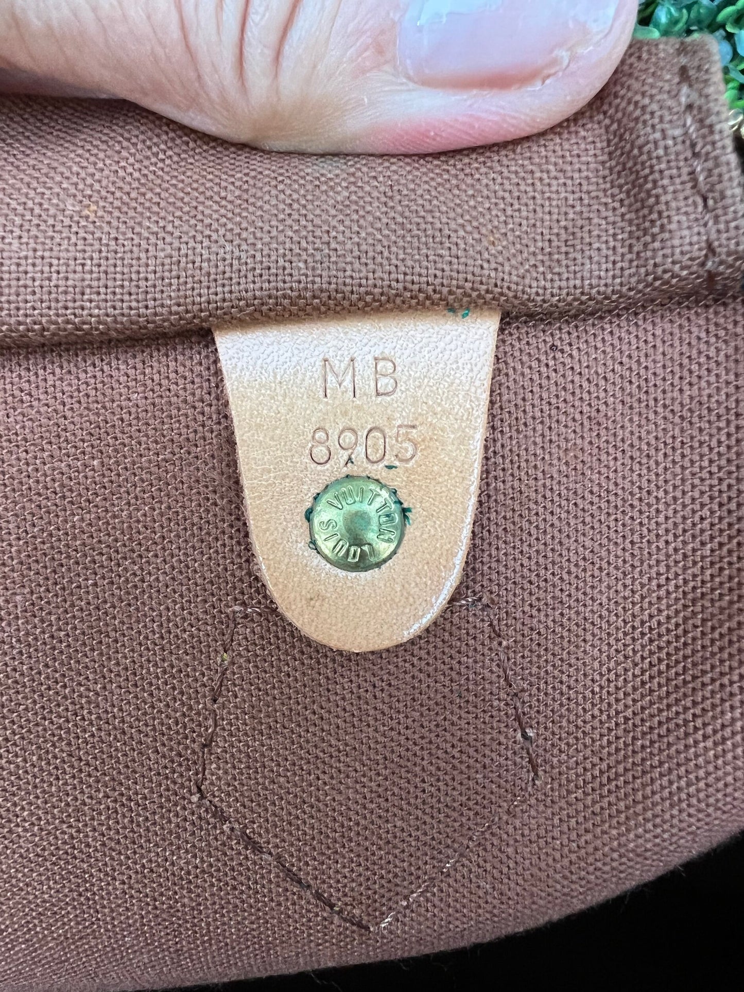 Vintage Speedy 35 Monogram Canvas