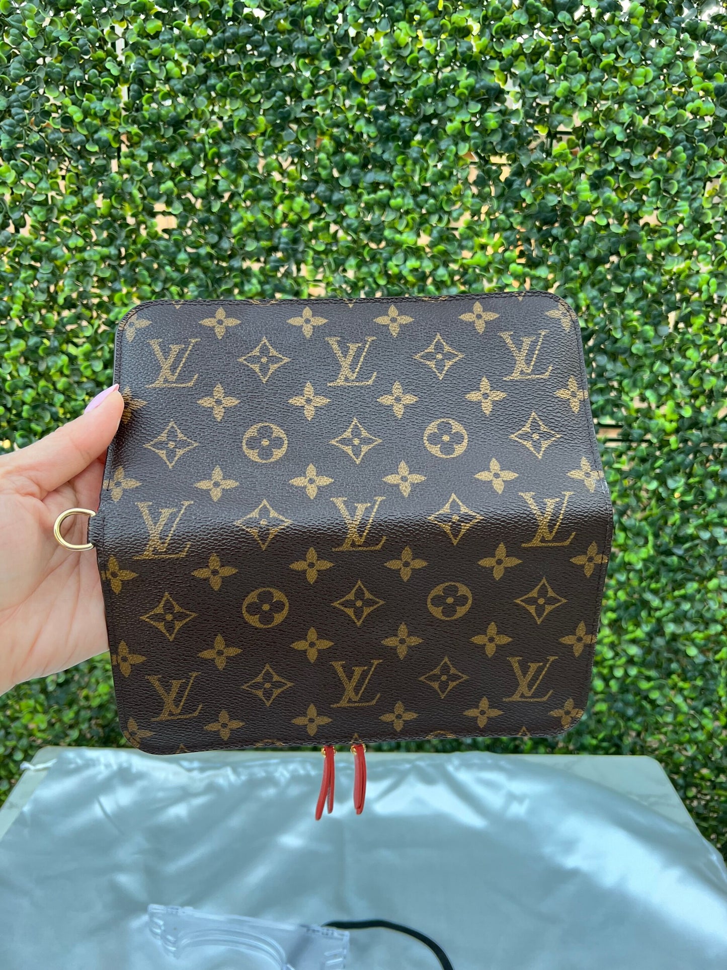Authentic Preowned Louis Vuitton Insolite Monogram Canvas Wallet Red