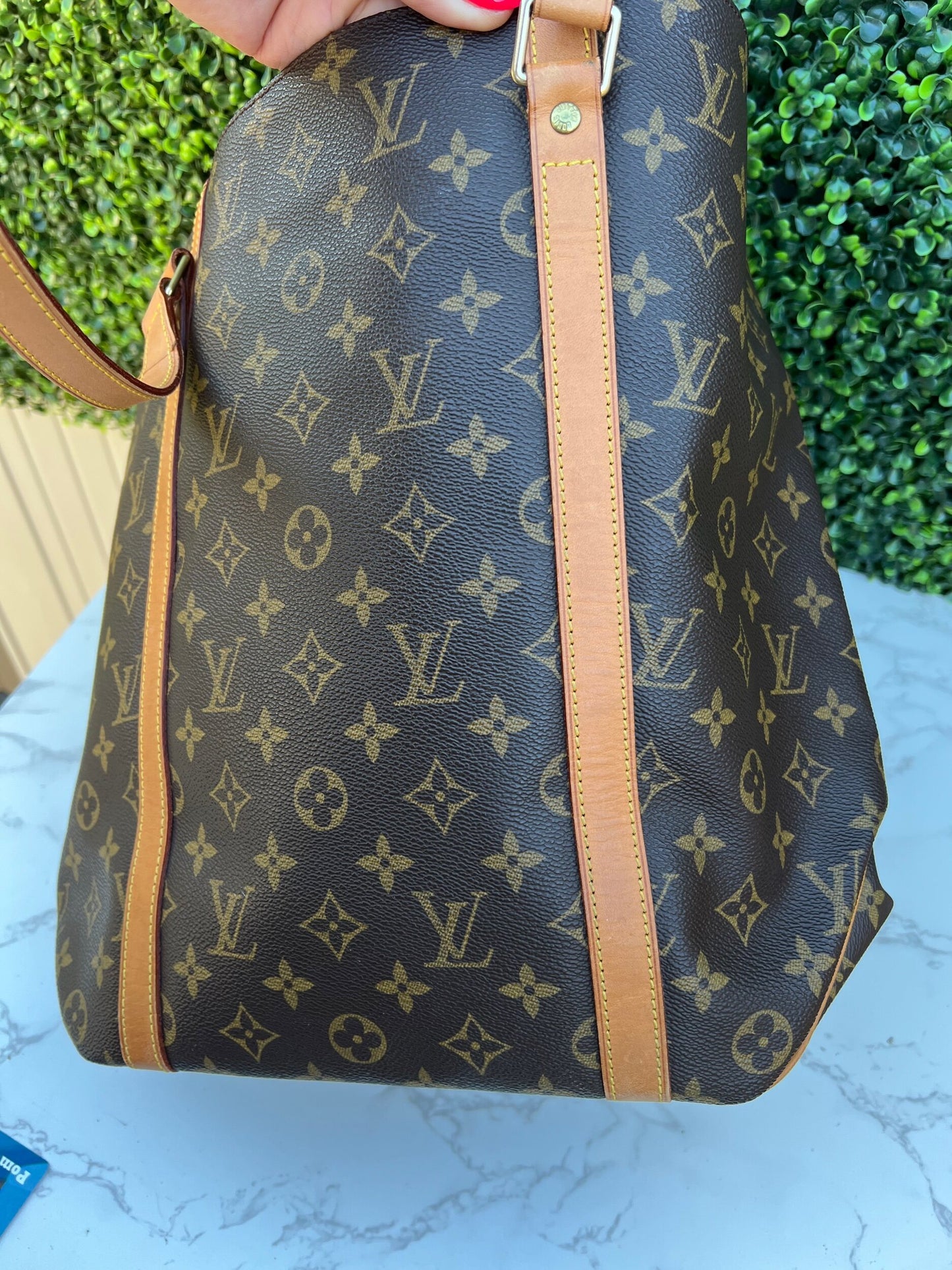 Authentic Preowned LV Monogram Sac Shopping Tote
