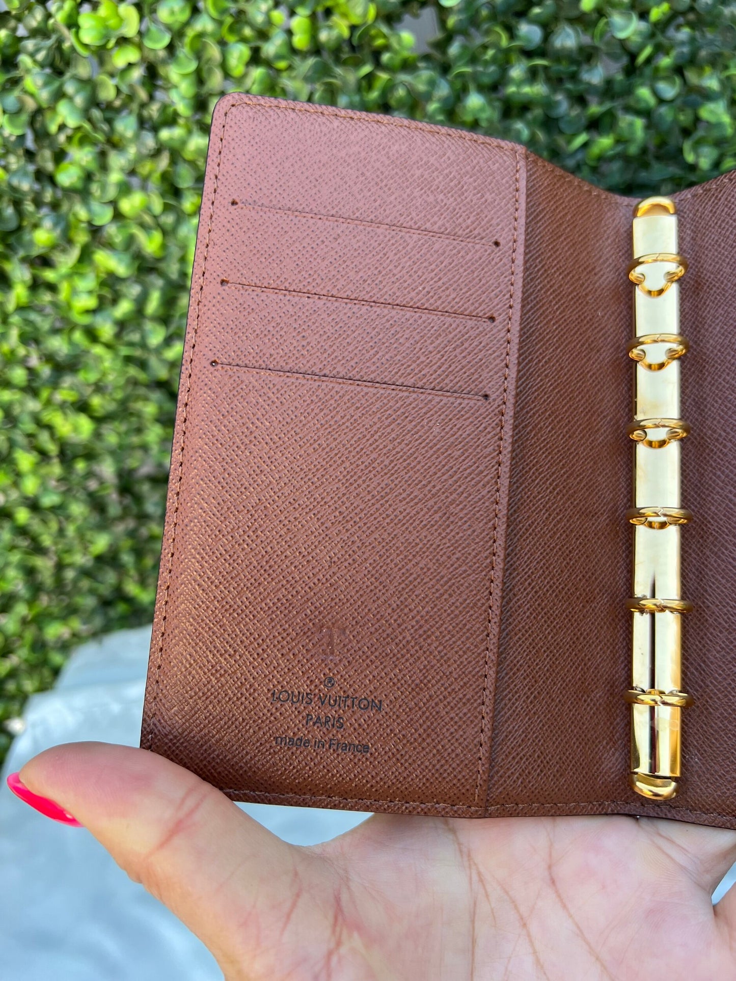 Authentic Preowned LV Agenda PM Monogram
