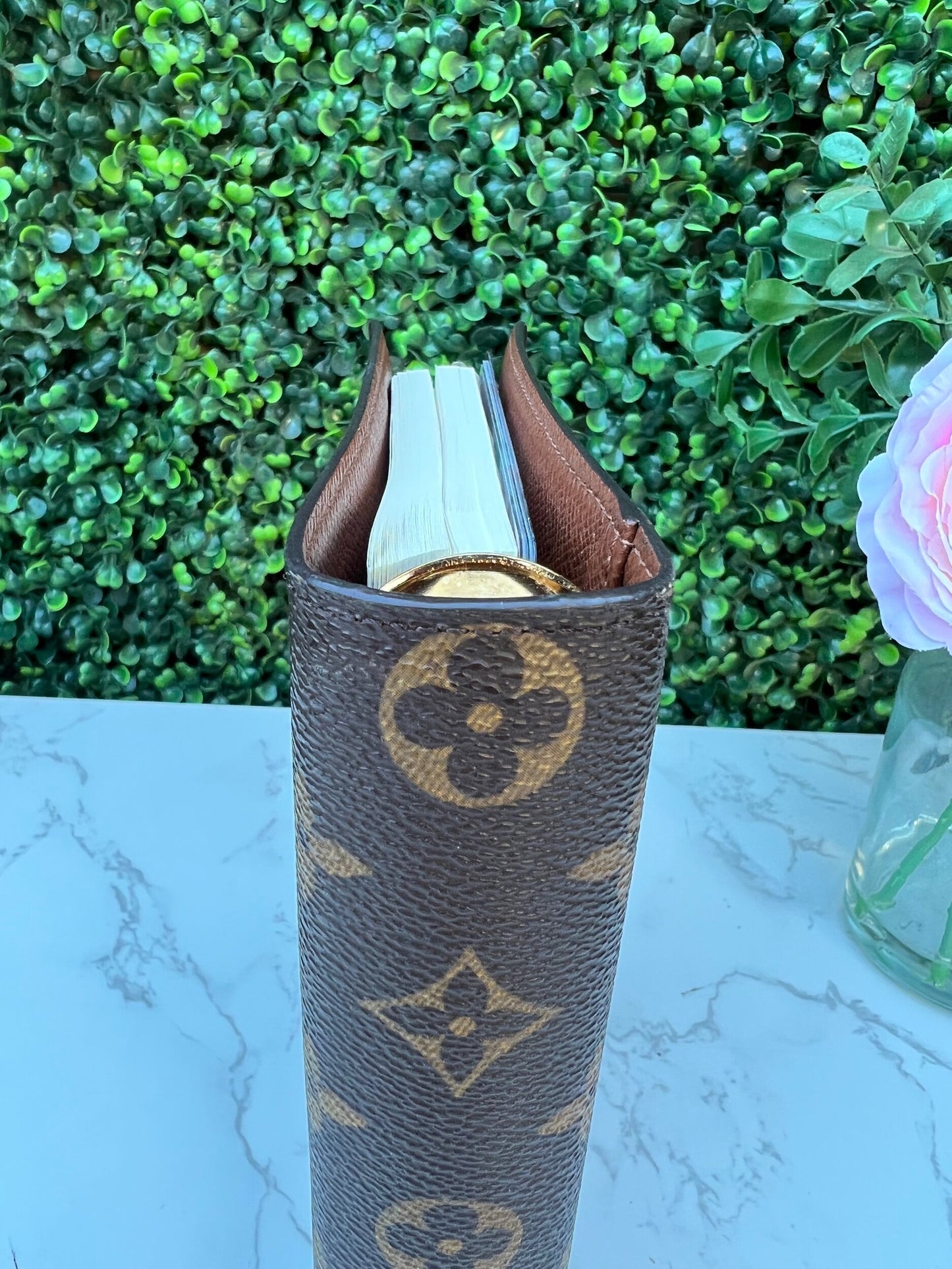 Authentic Preowned LV Monogram Agenda MM Medium