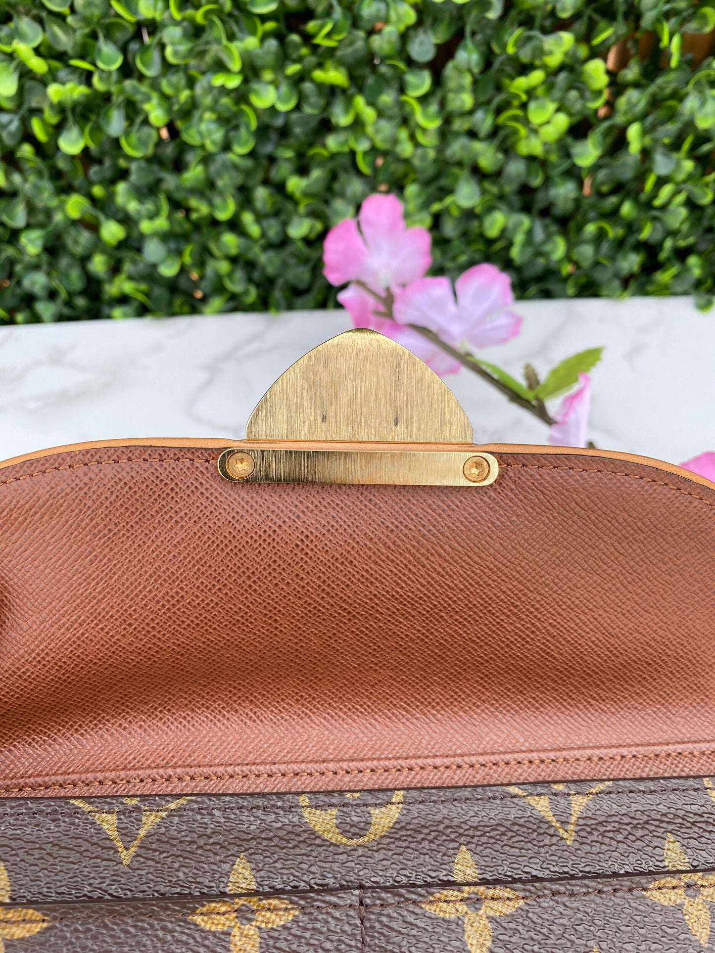 Eugenie Monogram Canvas Wallet