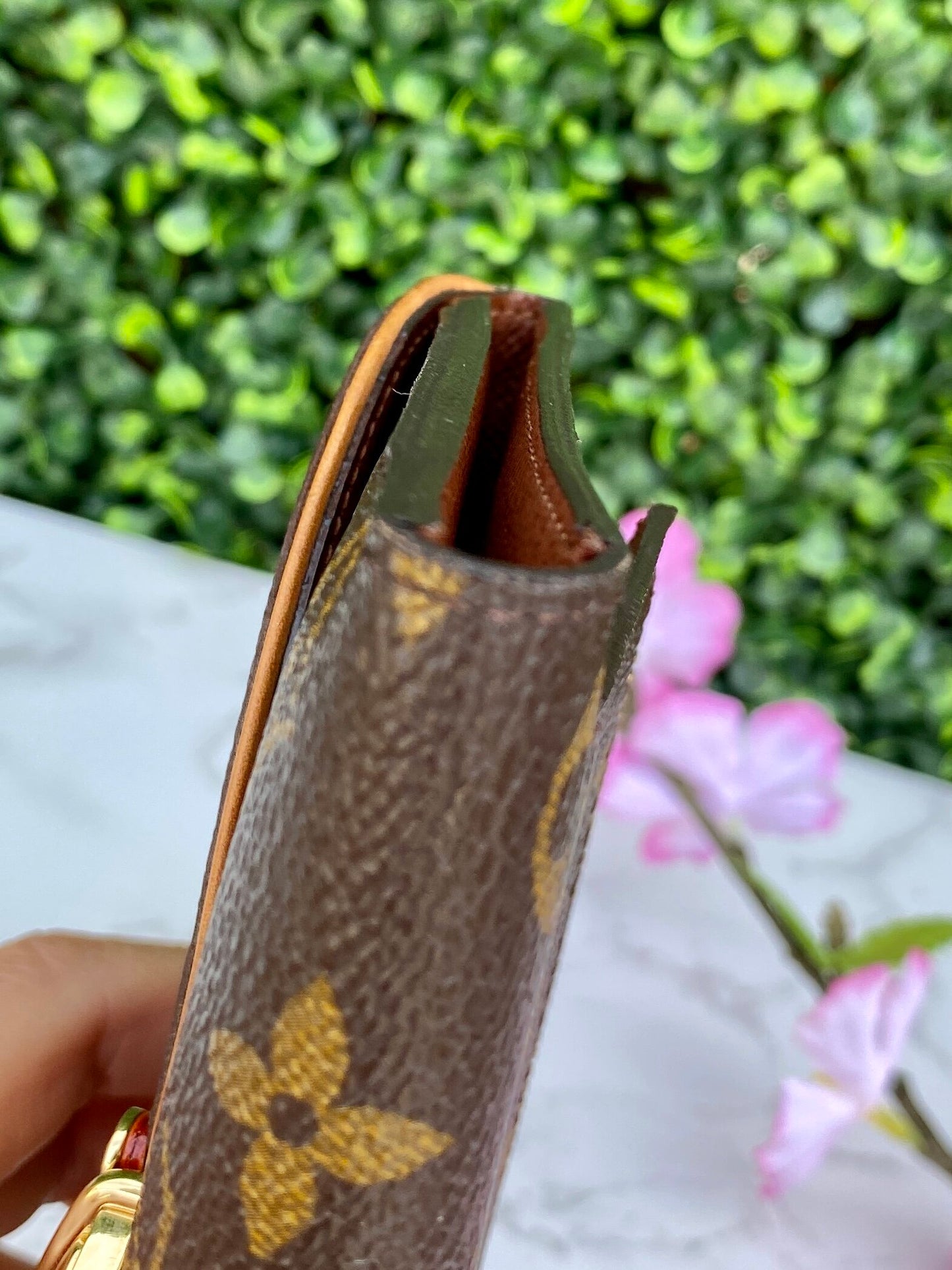 Eugenie Monogram Canvas Wallet