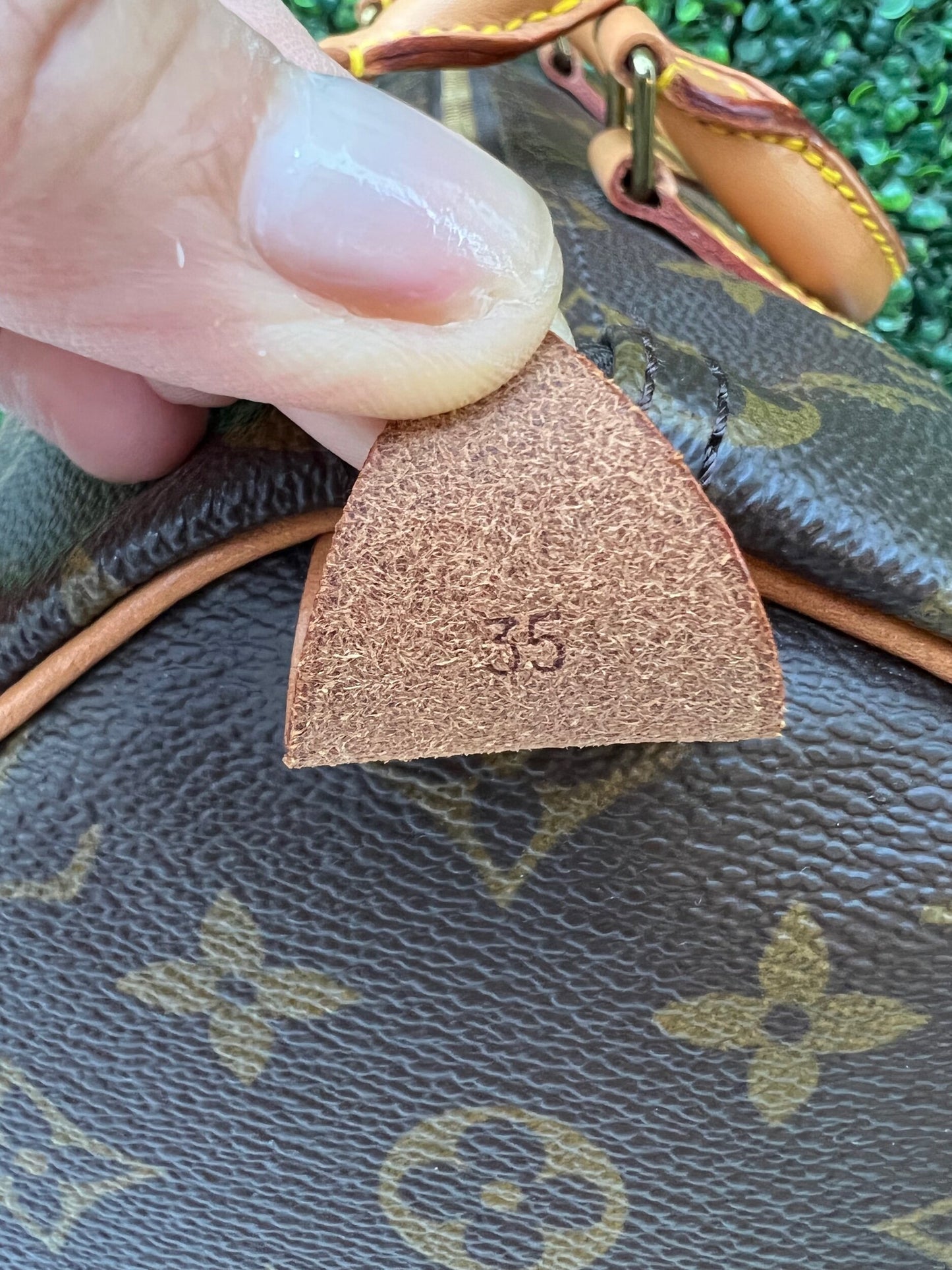 Vintage Speedy 35 Monogram Canvas