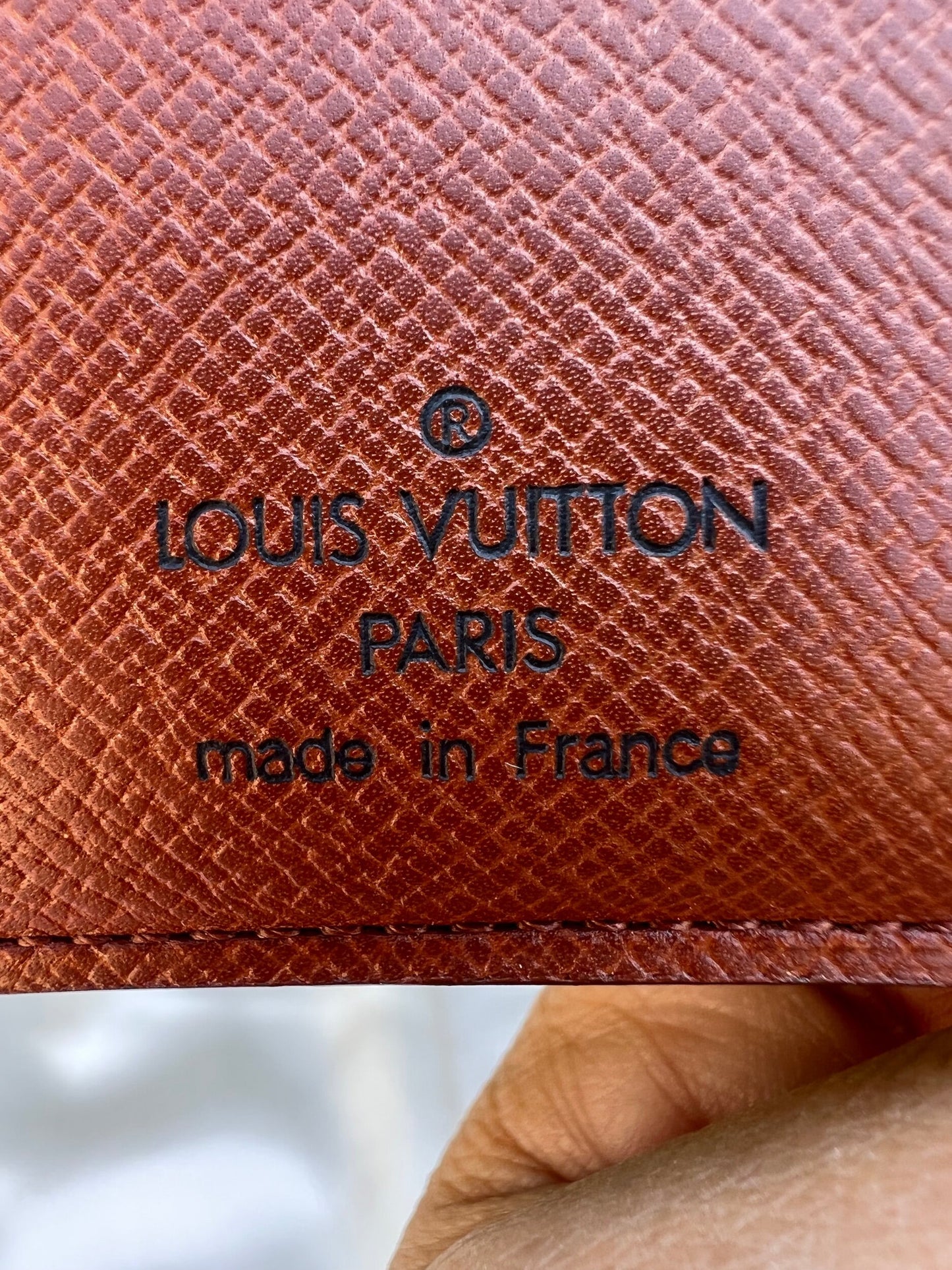 Authentic Preowned Louis Vuitton French Kisslock Monogram Canvas Wallet