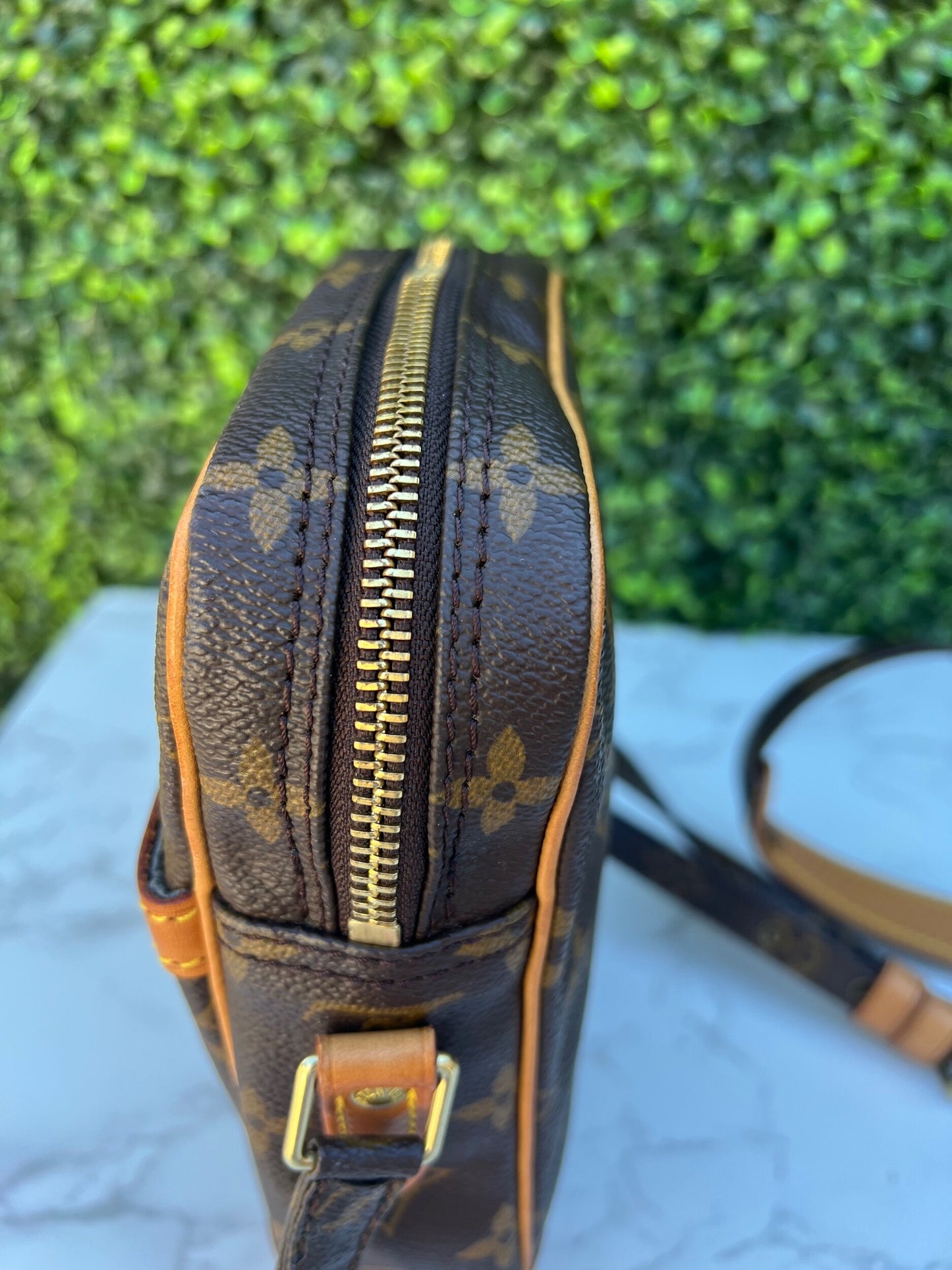 Authentic Preowned LV Danube PM Monogram Crossbody Bag