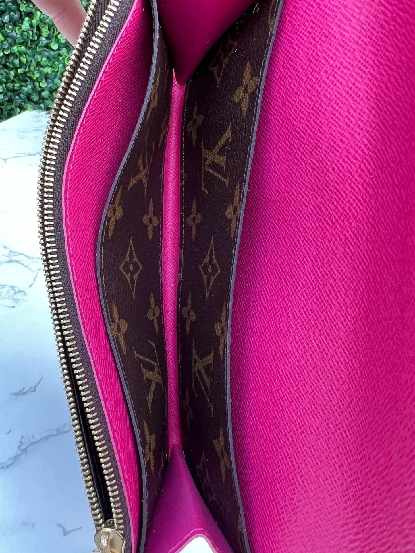 Emilie Blooming Flowers Wallet Rose Ballerine